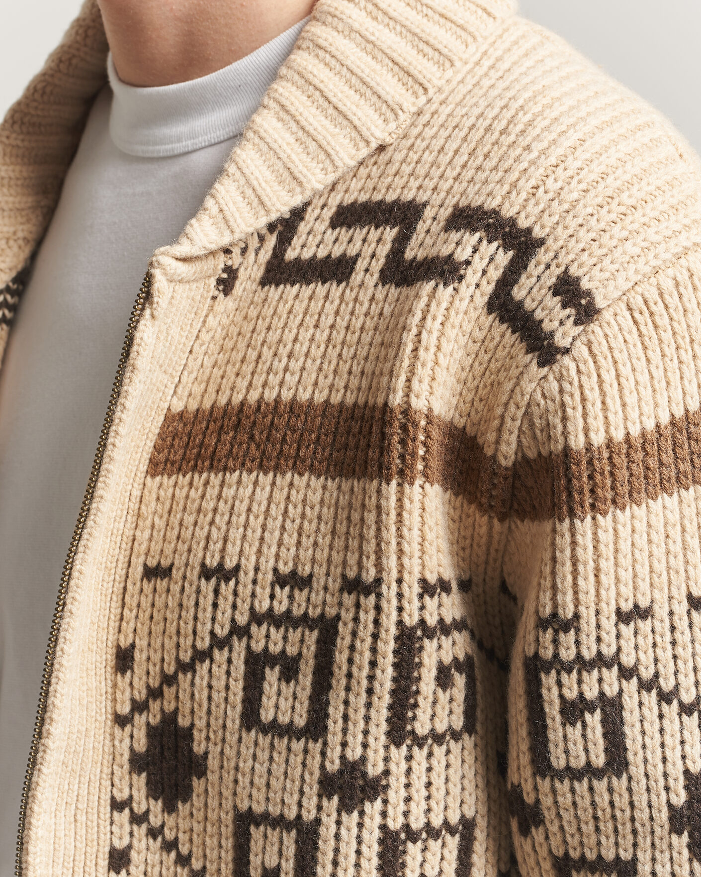 Herren | Pullover | Pendleton | Original Westerley Cardigan Tan/Brown