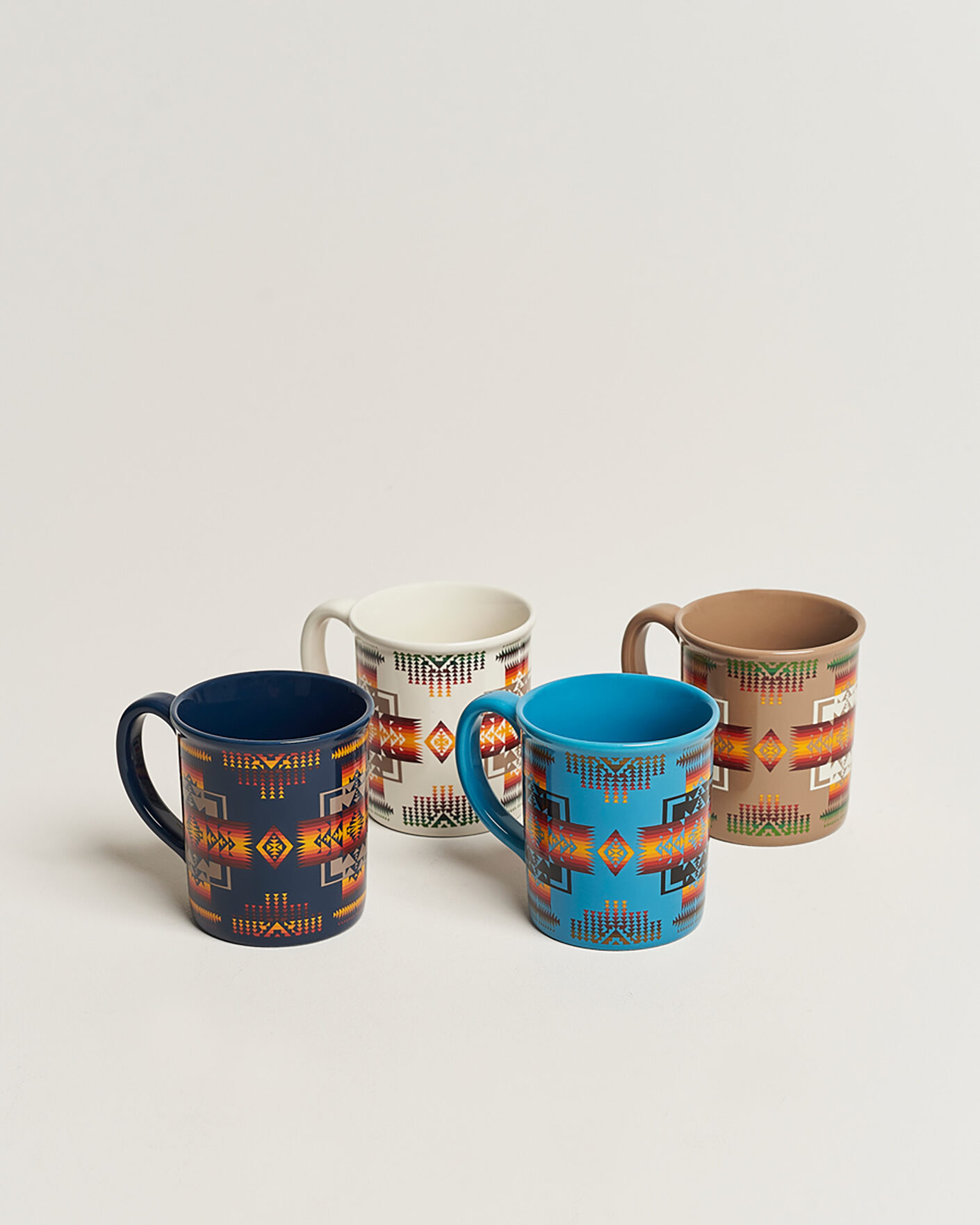Herren | Für das Zuhause | Pendleton | 4-Pack Ceramic Mug Set Chief Joseph