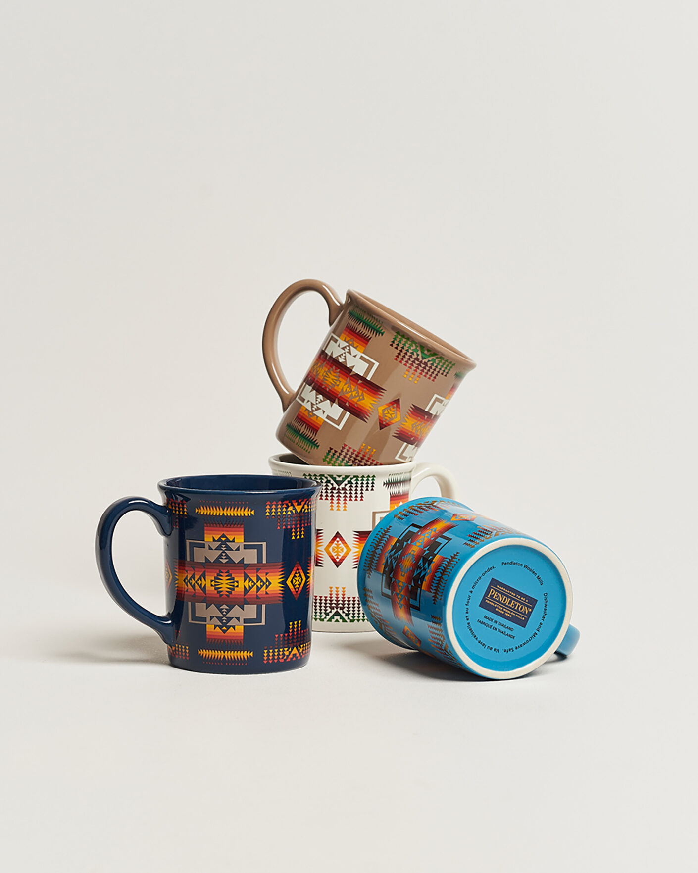 Herren | Für das Zuhause | Pendleton | 4-Pack Ceramic Mug Set Chief Joseph