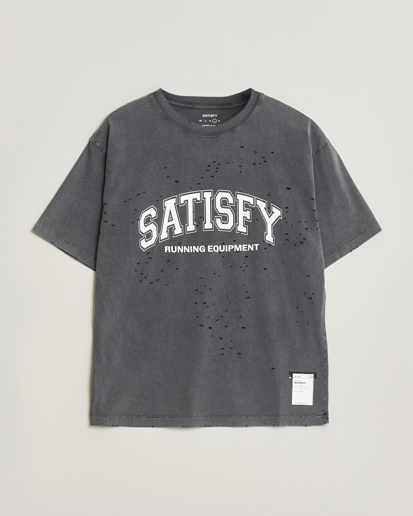 Herren | T-Shirts | Satisfy | MothTech T-Shirt Aged Black