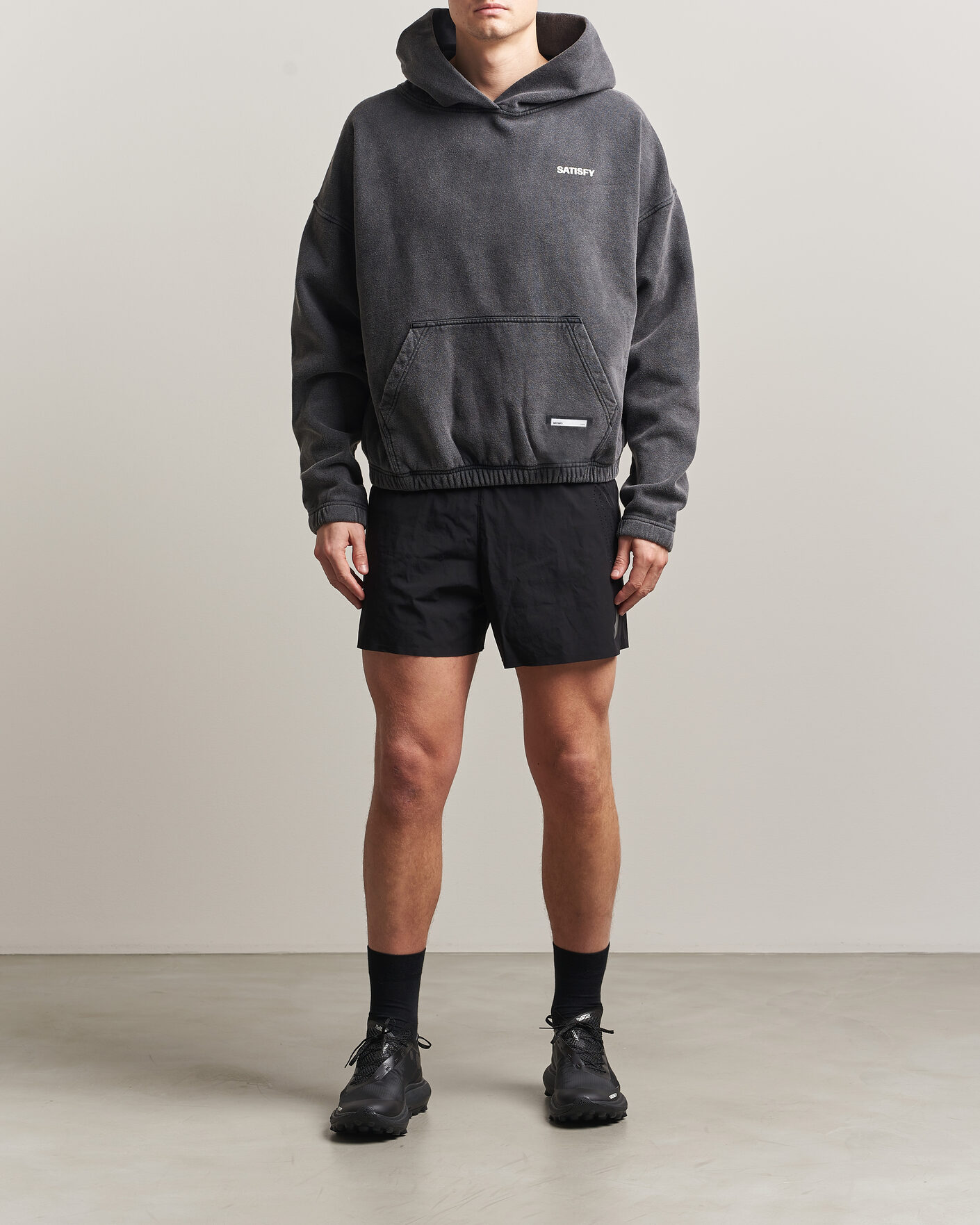 Herren | Pullover | Satisfy | SoftCell Hoodie Aged Black