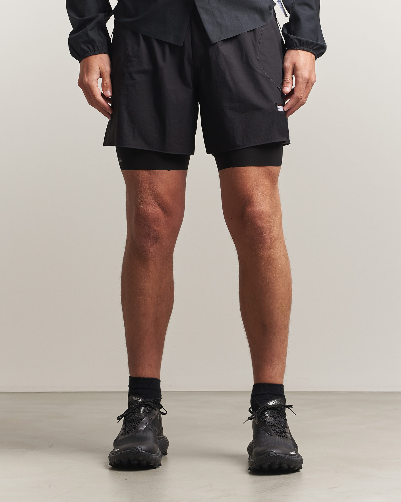 Herren | Shorts | Satisfy | Rippy Cordura 5 Inch Shorts Black