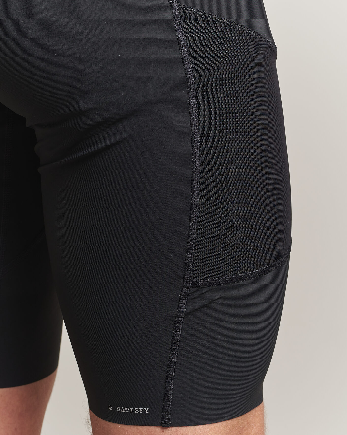 Herren | Shorts | Satisfy | TechSilk Evo 9 Half Tight Black