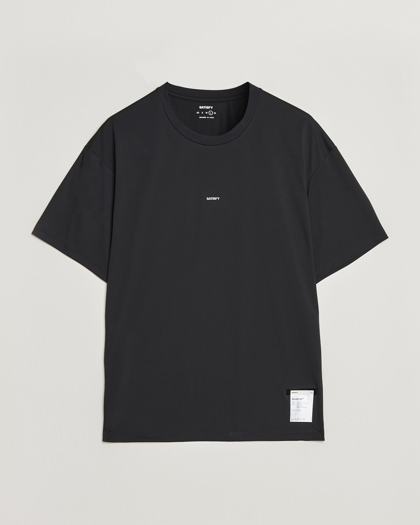 Herren | T-Shirts | Satisfy | AuraLite T-Shirt Black