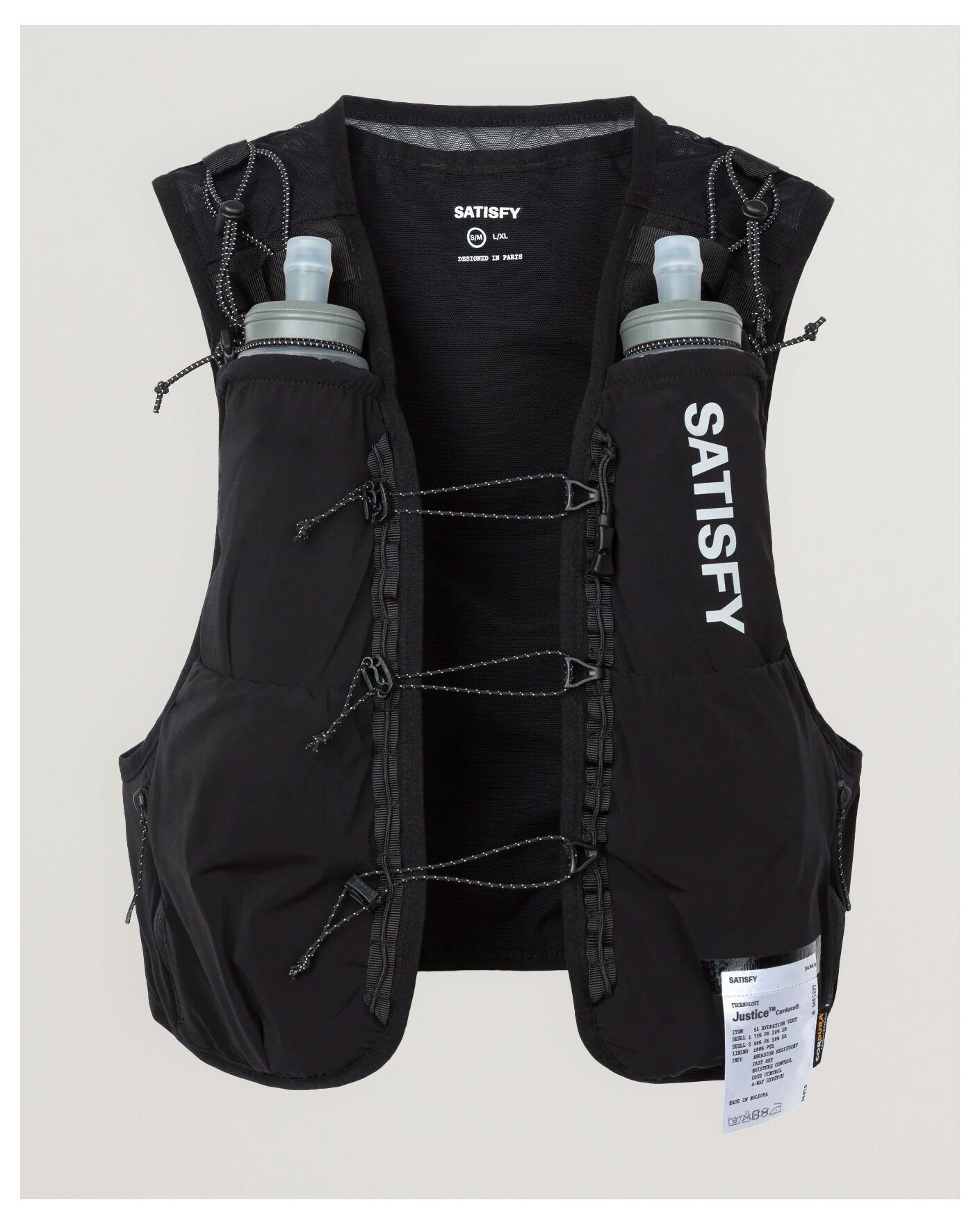 Herren | Funktions-Accessoires | Satisfy | Justice Cordura Hydration Vest 5L Black
