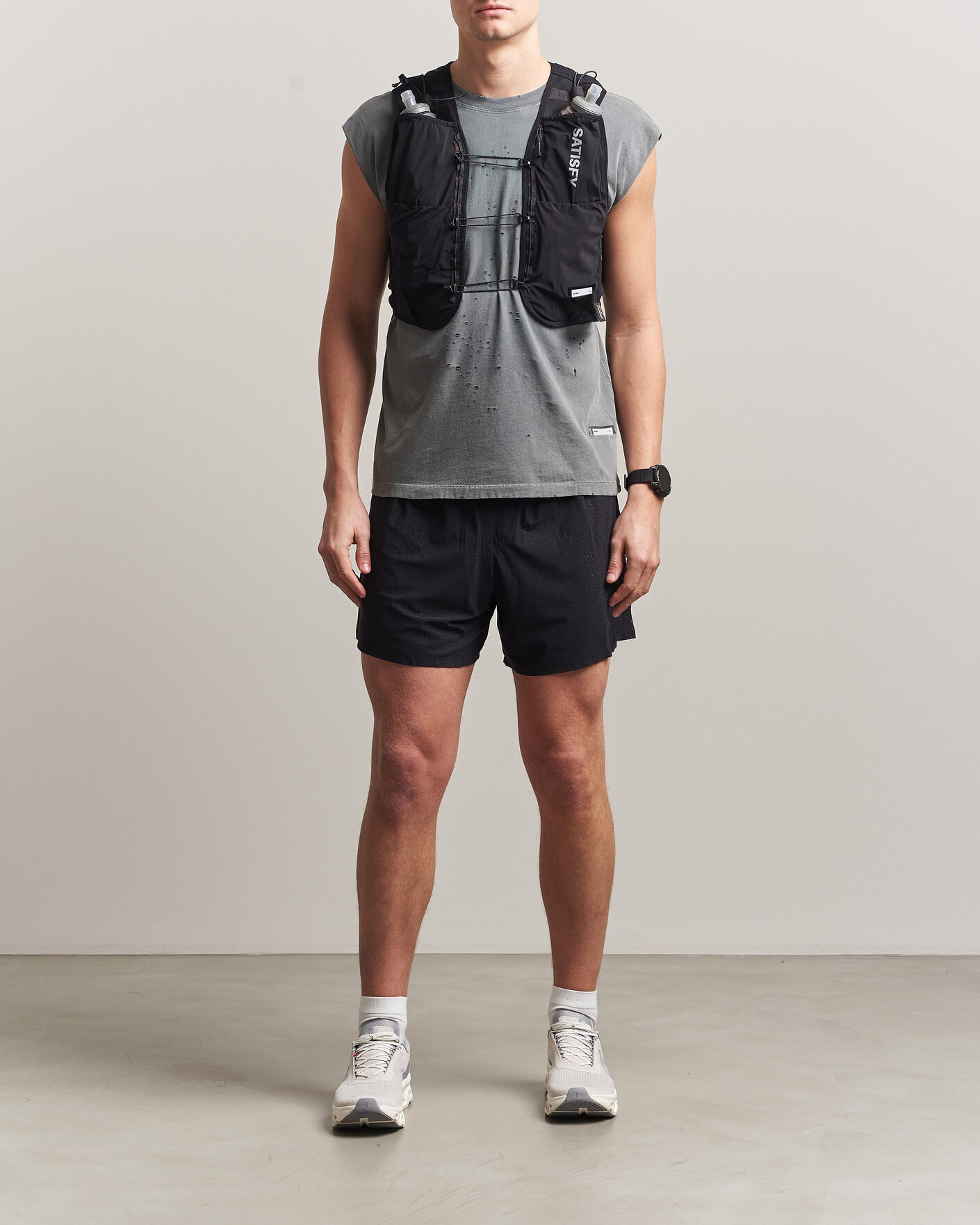 Herren | Funktions-Accessoires | Satisfy | Justice Cordura Hydration Vest 5L Black
