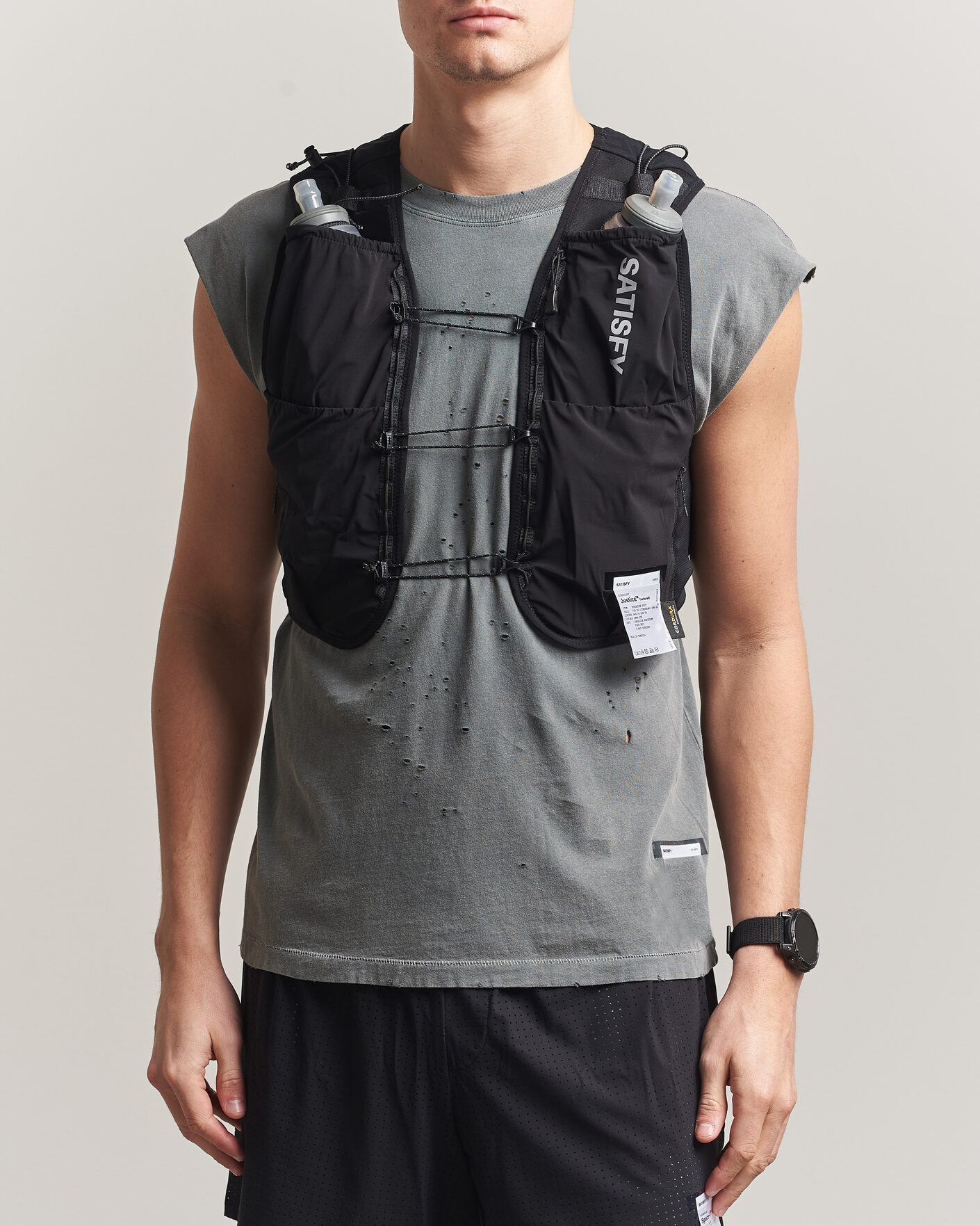 Herren | Funktions-Accessoires | Satisfy | Justice Cordura Hydration Vest 5L Black