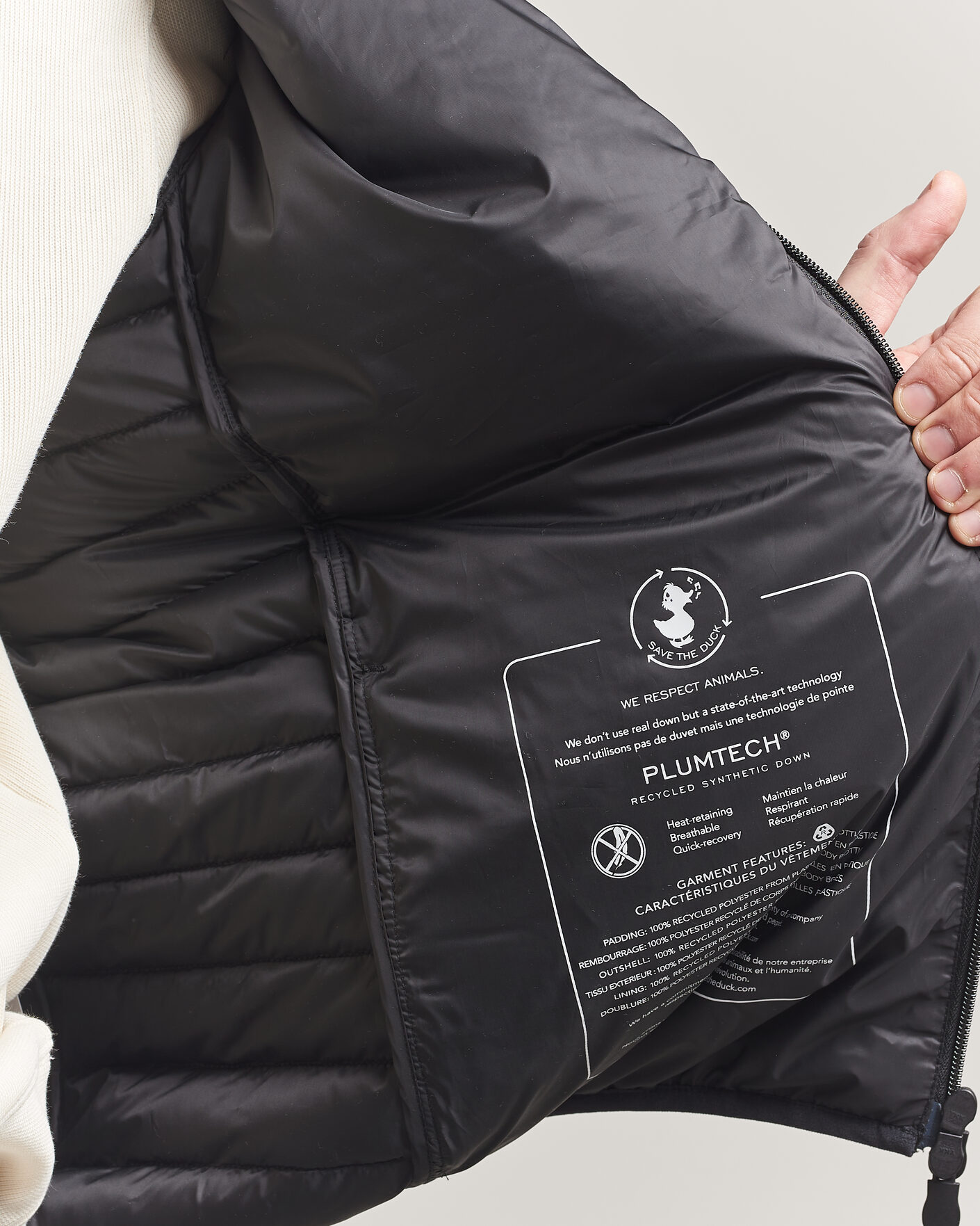 Herren | Jacken | Save The Duck | Cole Lightweight Padded Jacket  Black