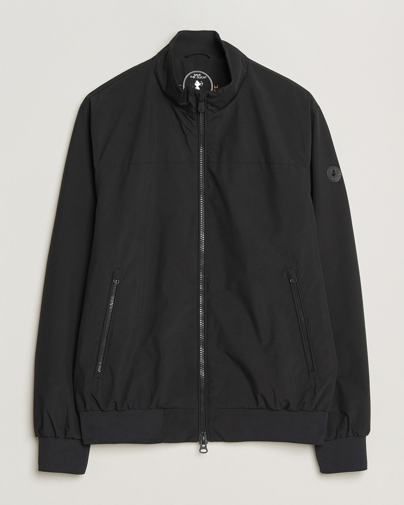 Herren | Jacken | Save The Duck | Finlay Nylon Harrington Jacket Black