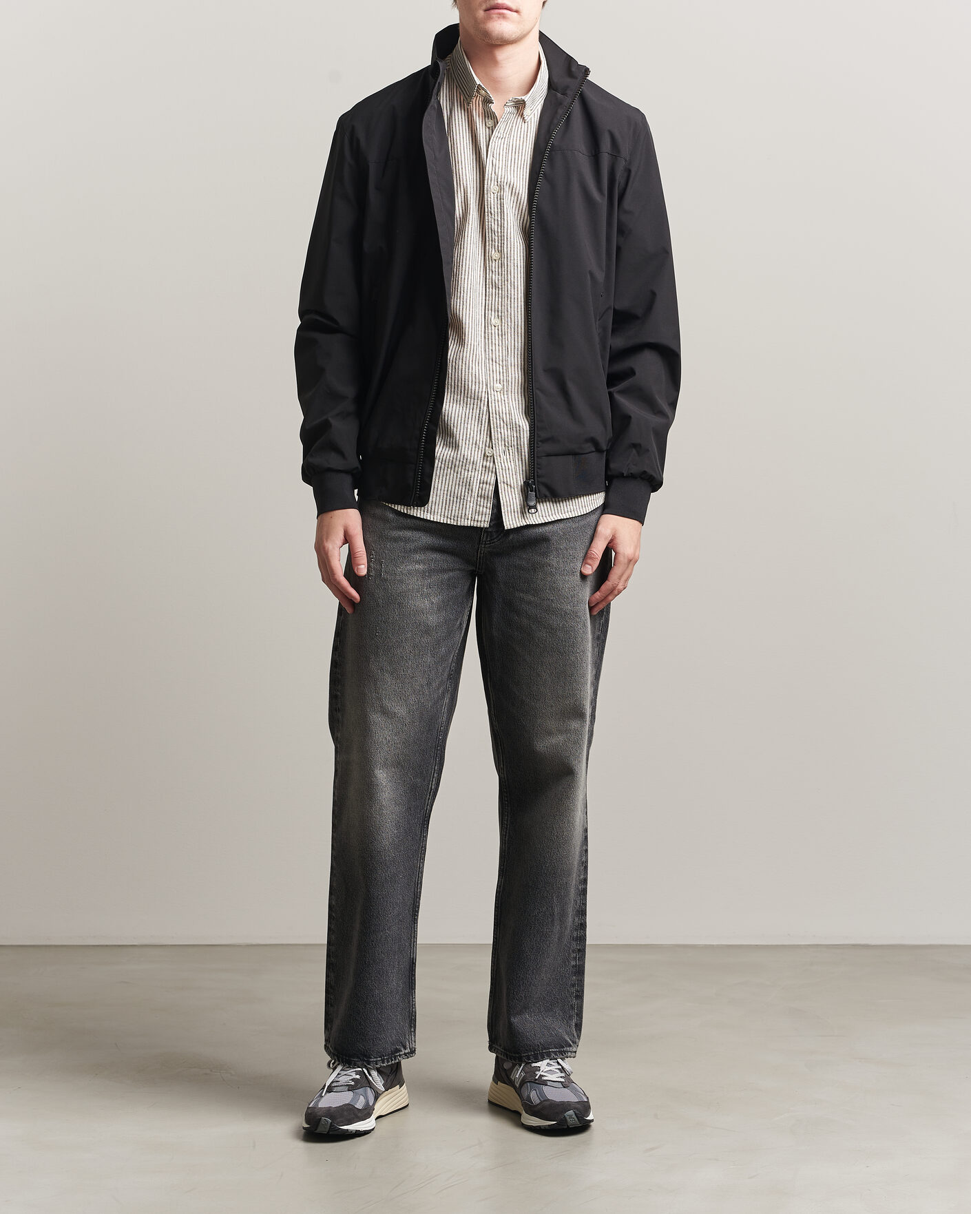 Herren | Jacken | Save The Duck | Finlay Nylon Harrington Jacket Black