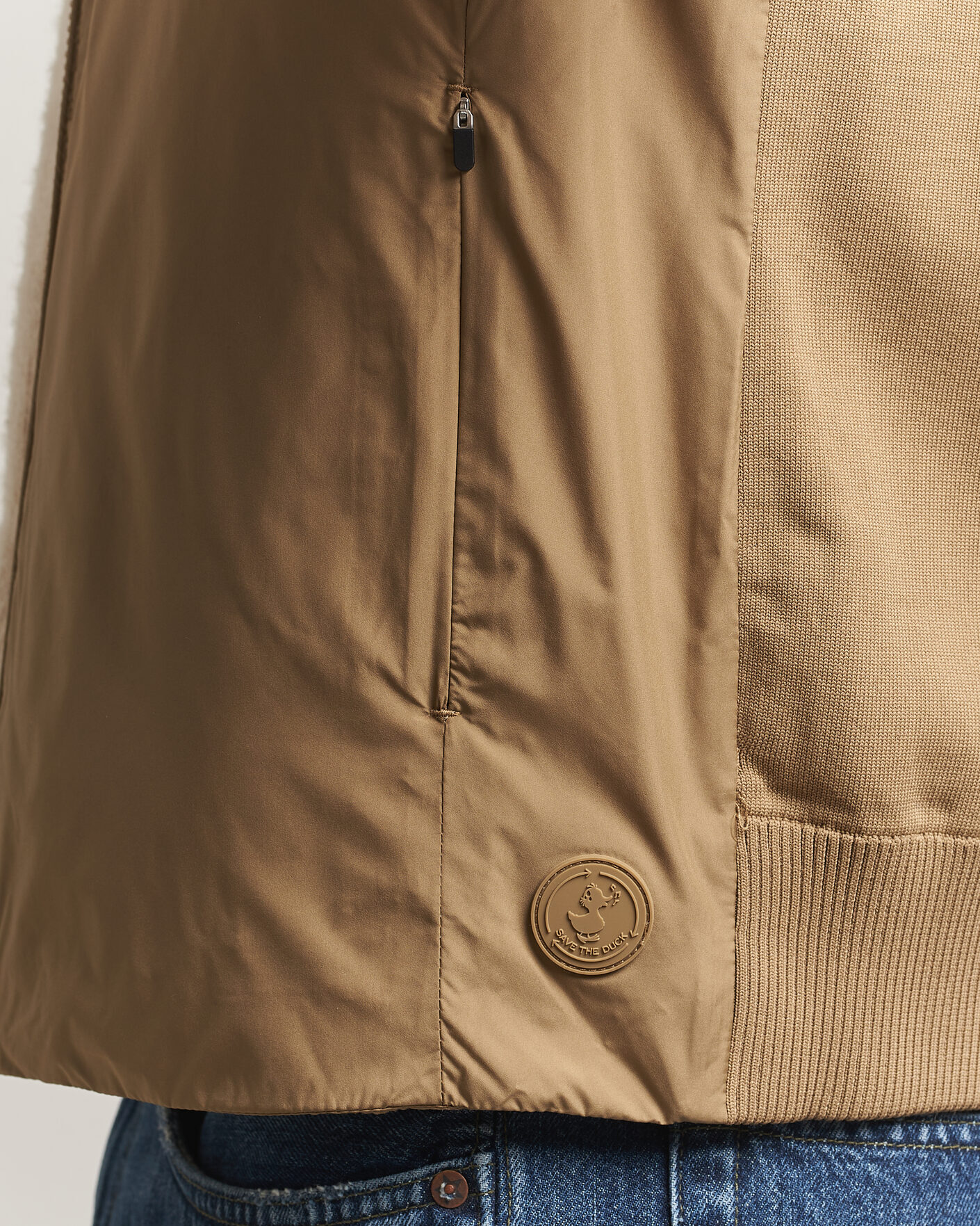 Herren | Westen | Save The Duck | Orris Hybrid Vest Khaki Brown