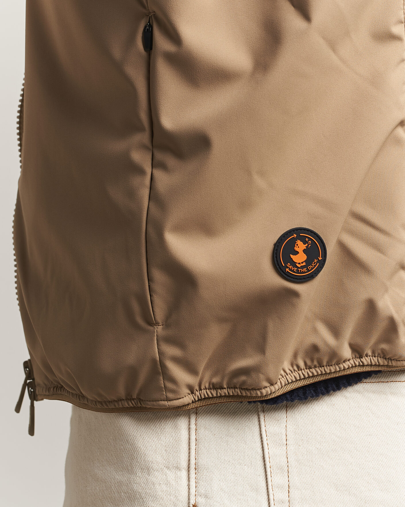 Herren | Westen | Save The Duck | Joe Wind/Water Resistant Vest Khaki Brown