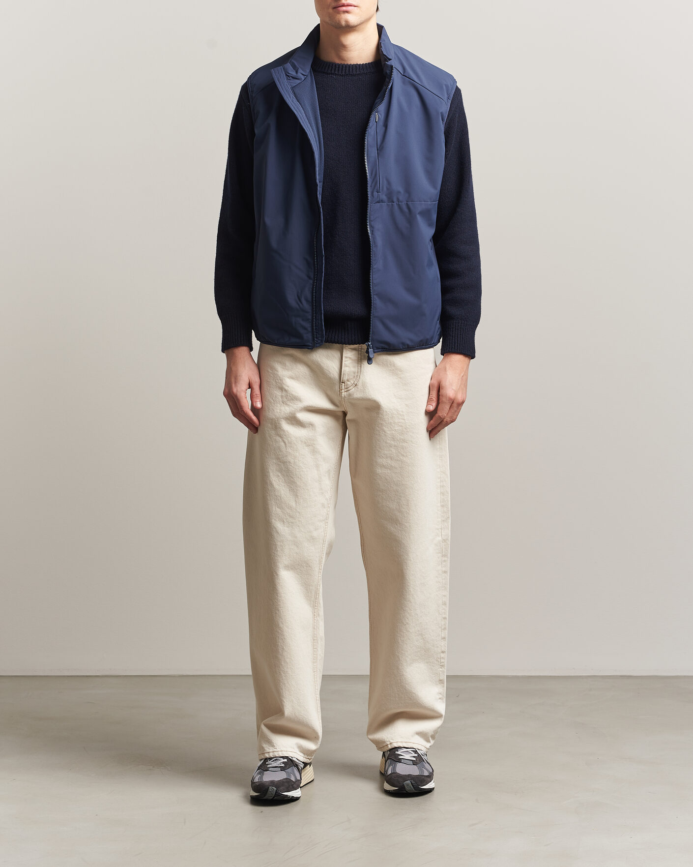 Herren | Westen | Save The Duck | Joe Wind/Water Resistant Vest Navy Blue