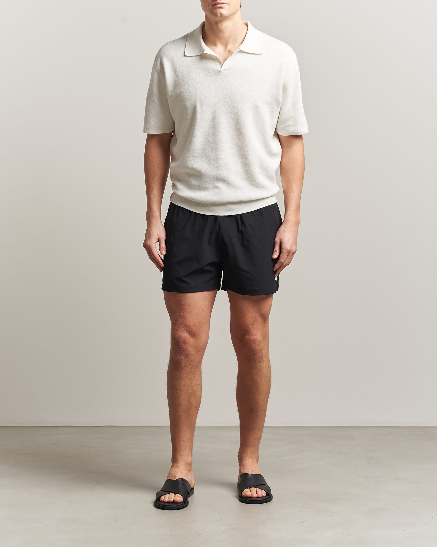 Herren | Badehosen | Save The Duck | Plain Drawstring Swimshorts Black