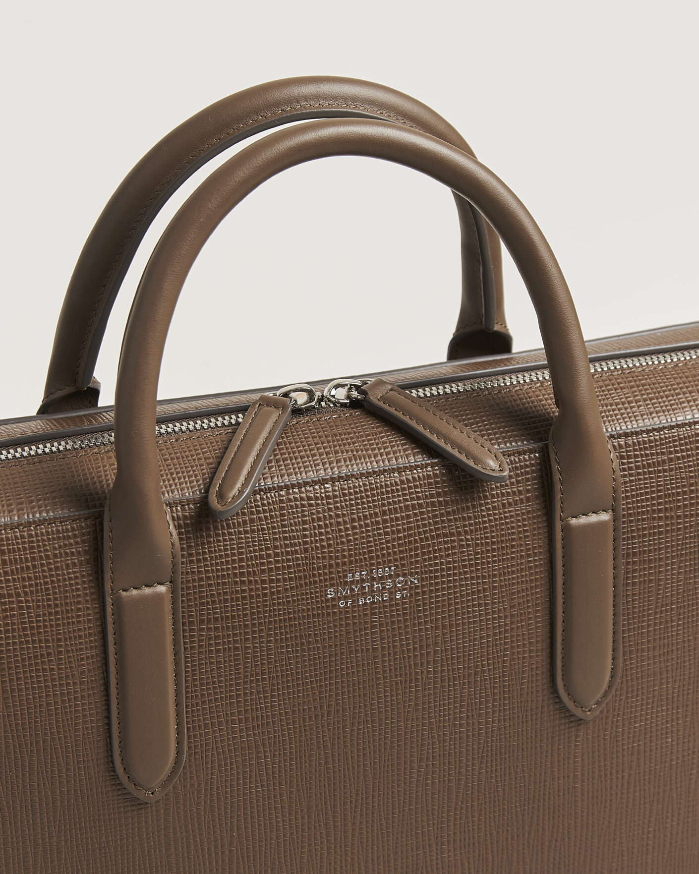 Herren | Taschen | Smythson | Panama Slim Lightweight Briefcase Fawn