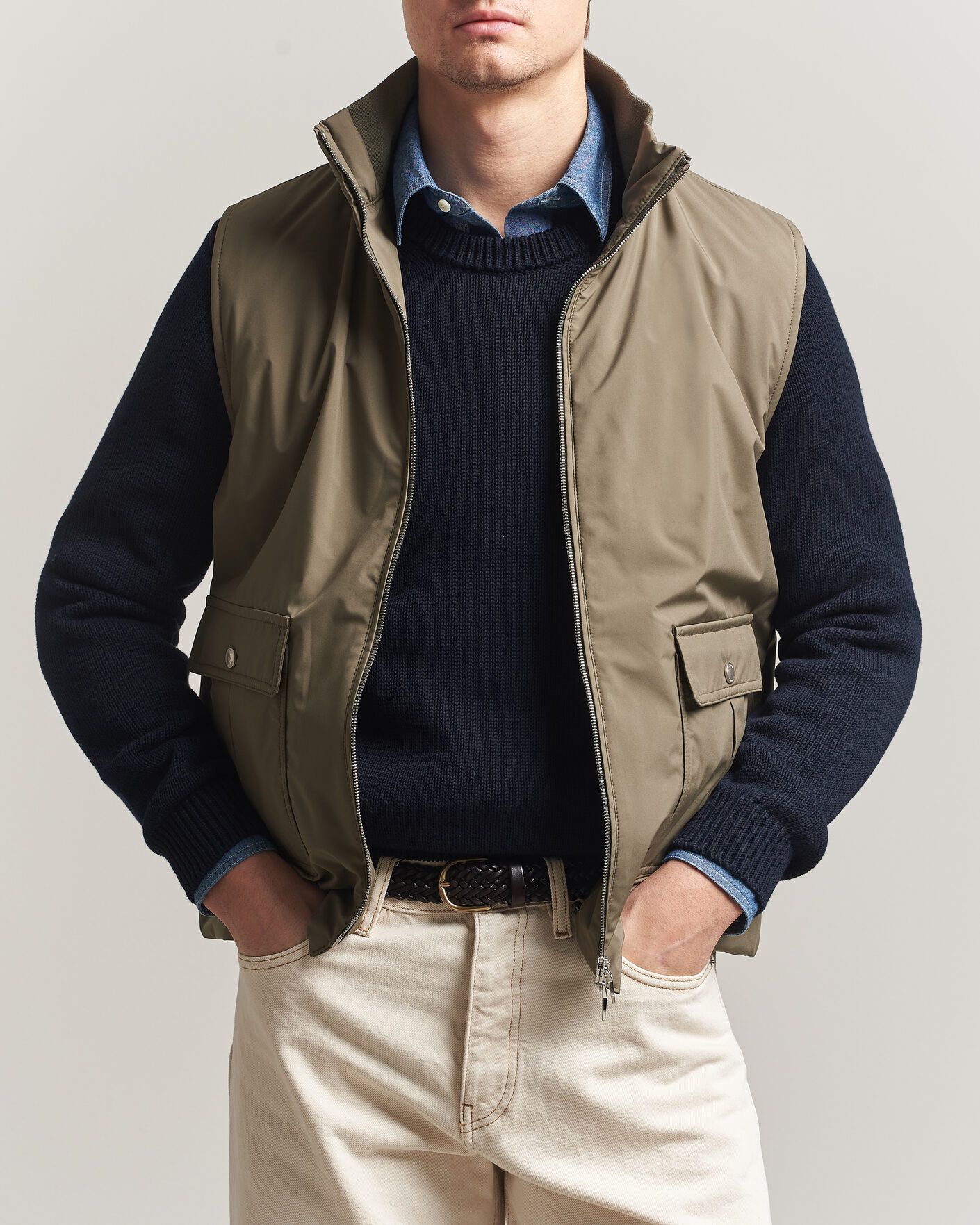 Herren | Westen | Valstar | Nylon Zip Vest Military