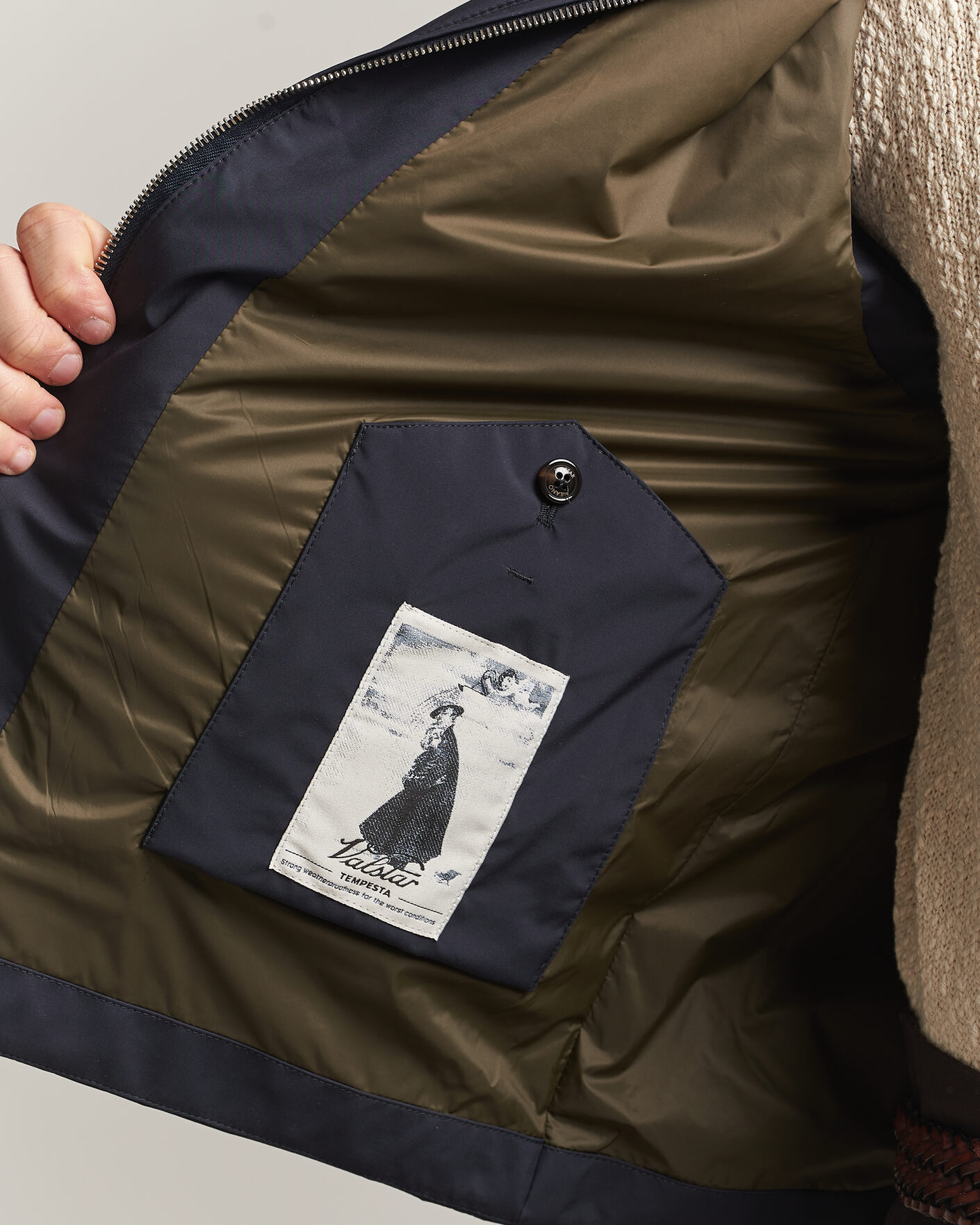 Herren | Westen | Valstar | Nylon Zip Vest Navy