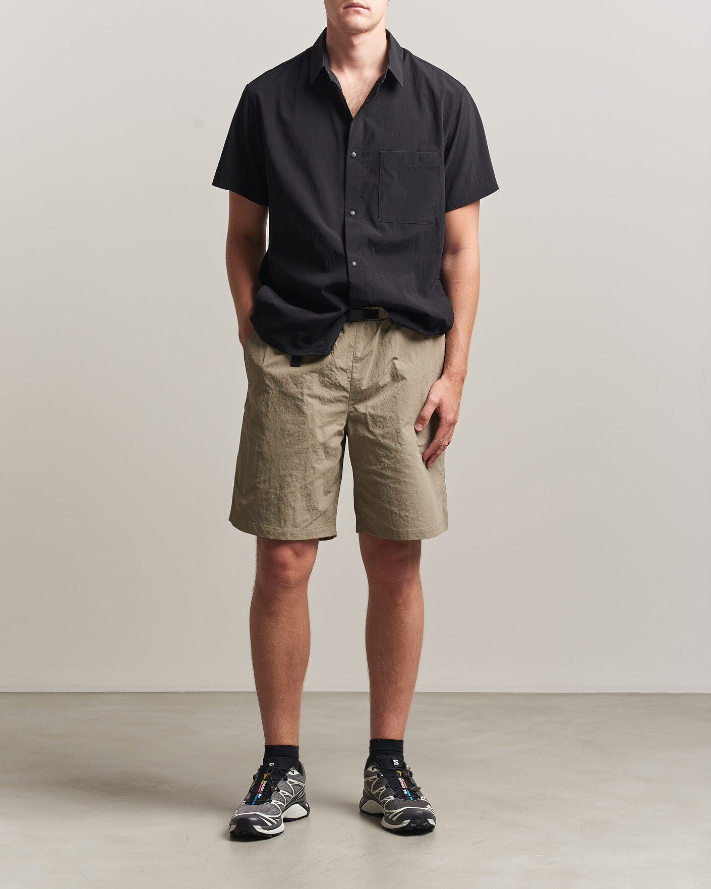 Herren | T-Shirts | Snow Peak | Quick Dry Shirt Black