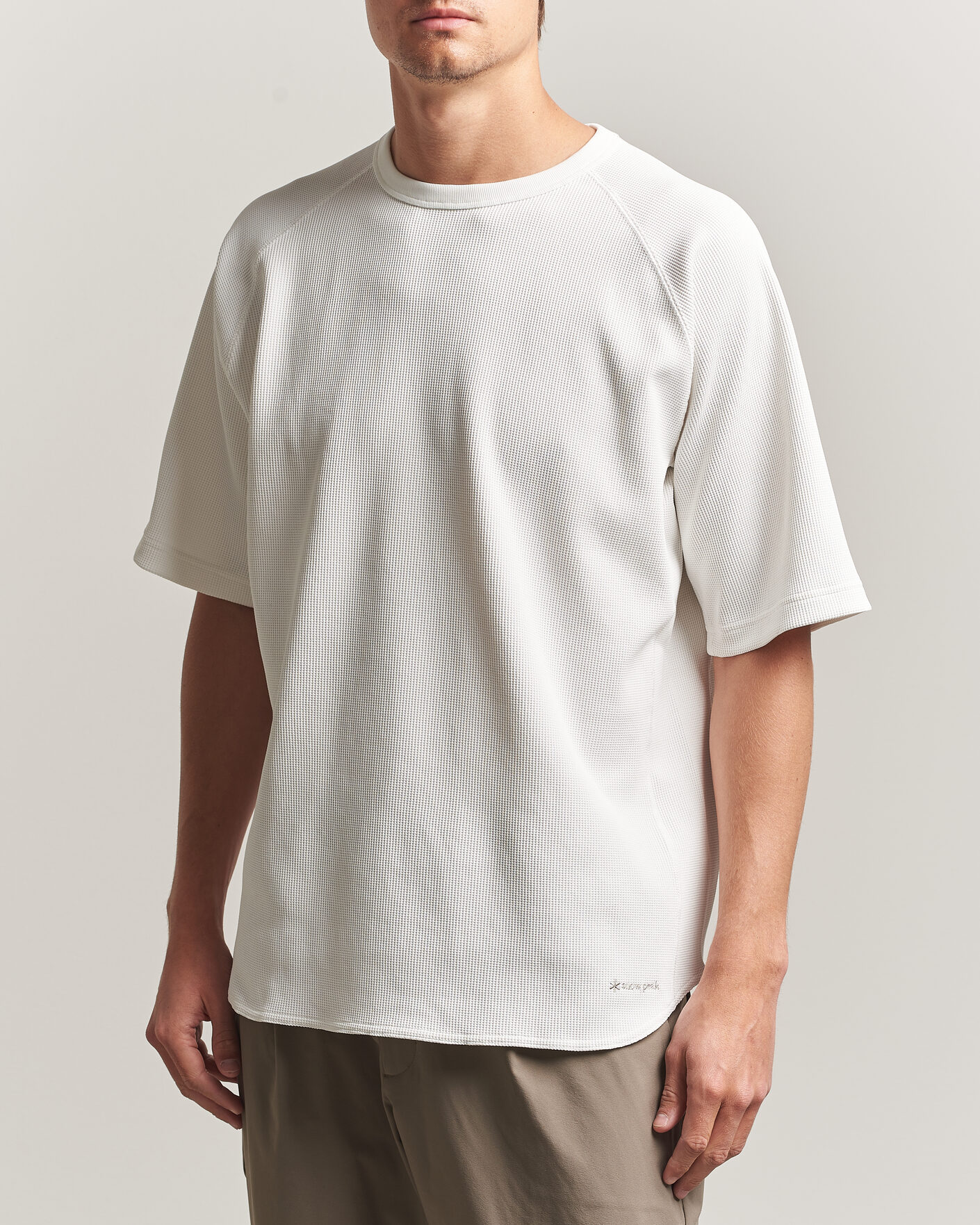 Herren | T-Shirts | Snow Peak | Dry Waffle T-Shirt Off White