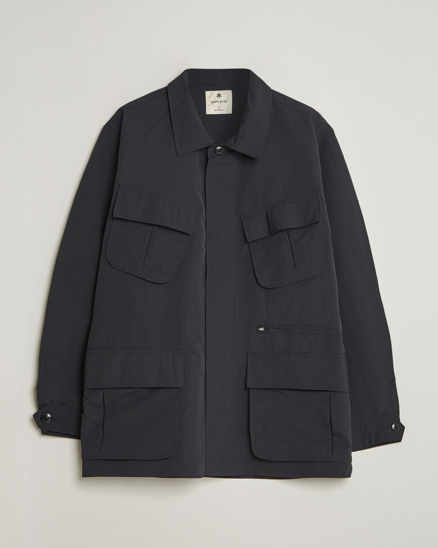 Herren | Jacken | Snow Peak | Nylon Washer Jacket Black
