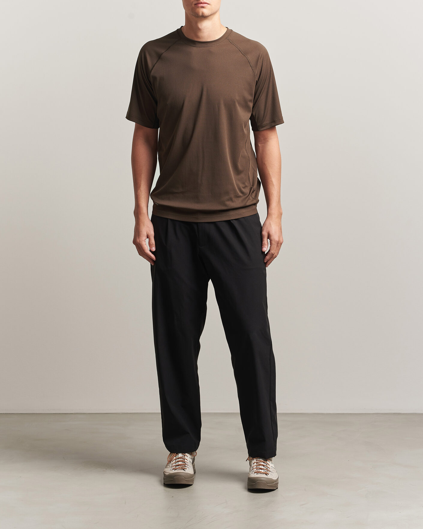 Herren | T-Shirts | Snow Peak | Polartec Power Dry T-Shirt Brown