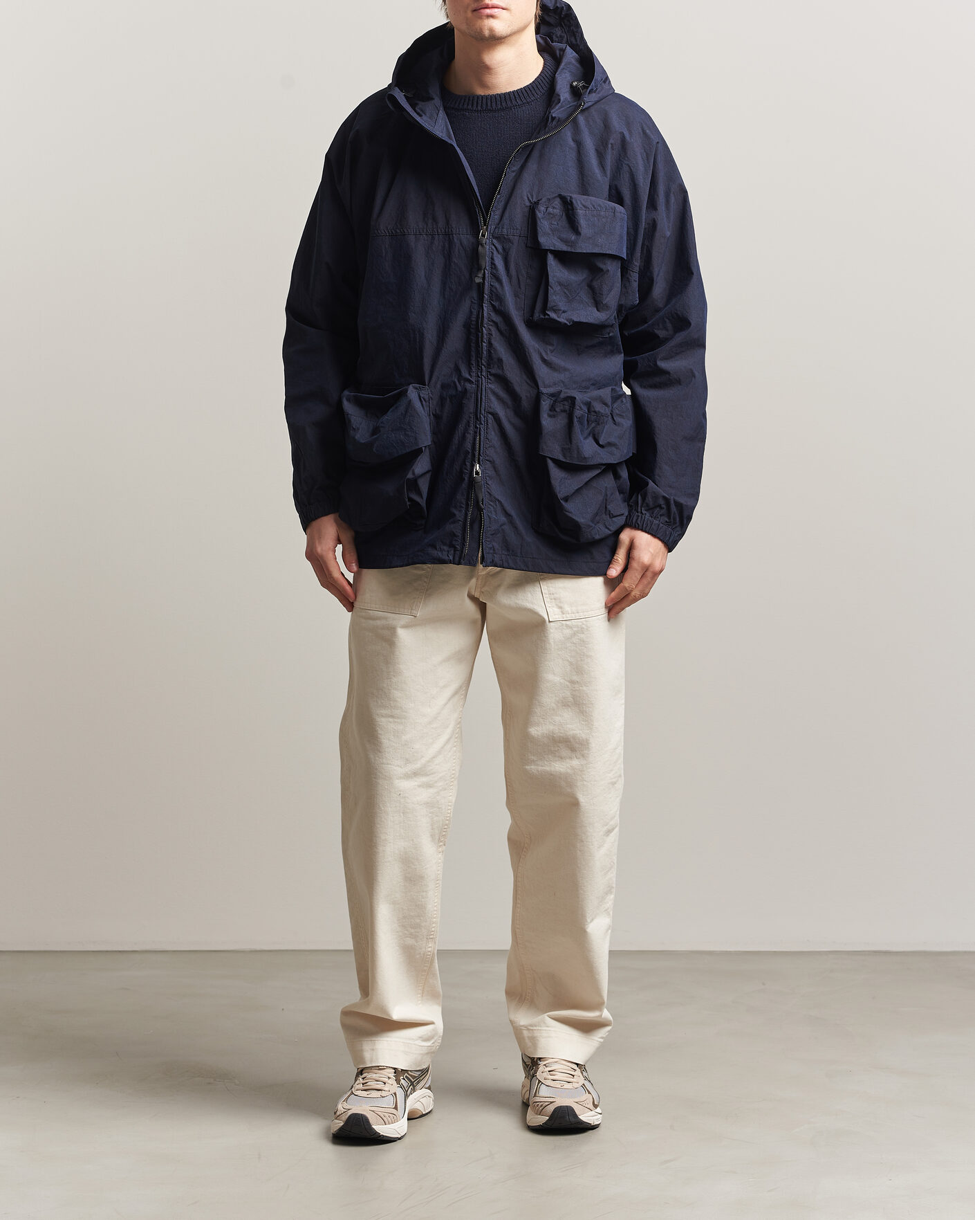 Herren | Jacken | Snow Peak | Indigo C/N Parka Navy