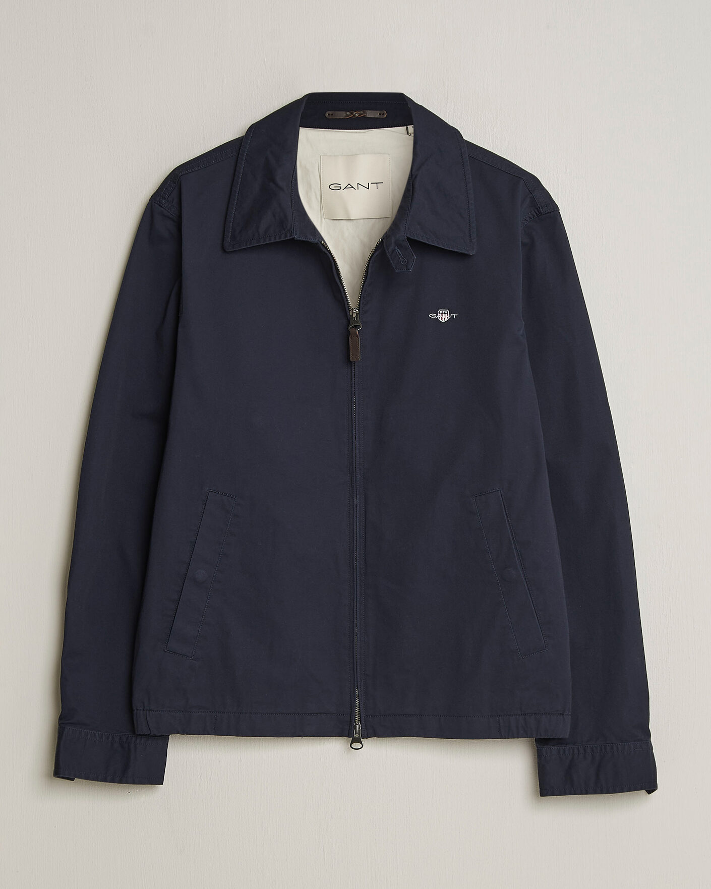 Herren | Jacken | Gant | Cotton Windcheater Jacket Evening Blue