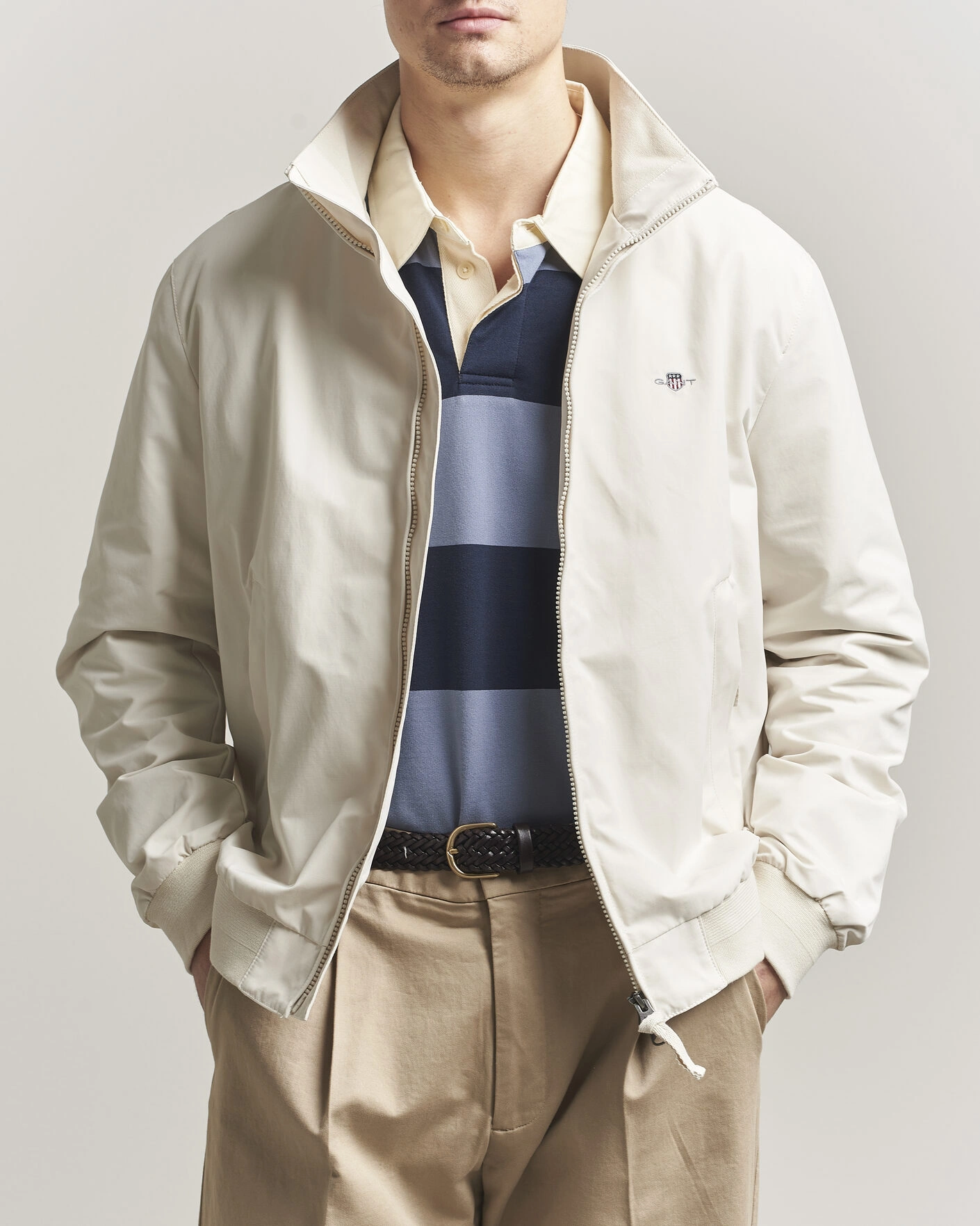 Herren | Jacken | GANT | Lightweight Hampshire Jacket Sand