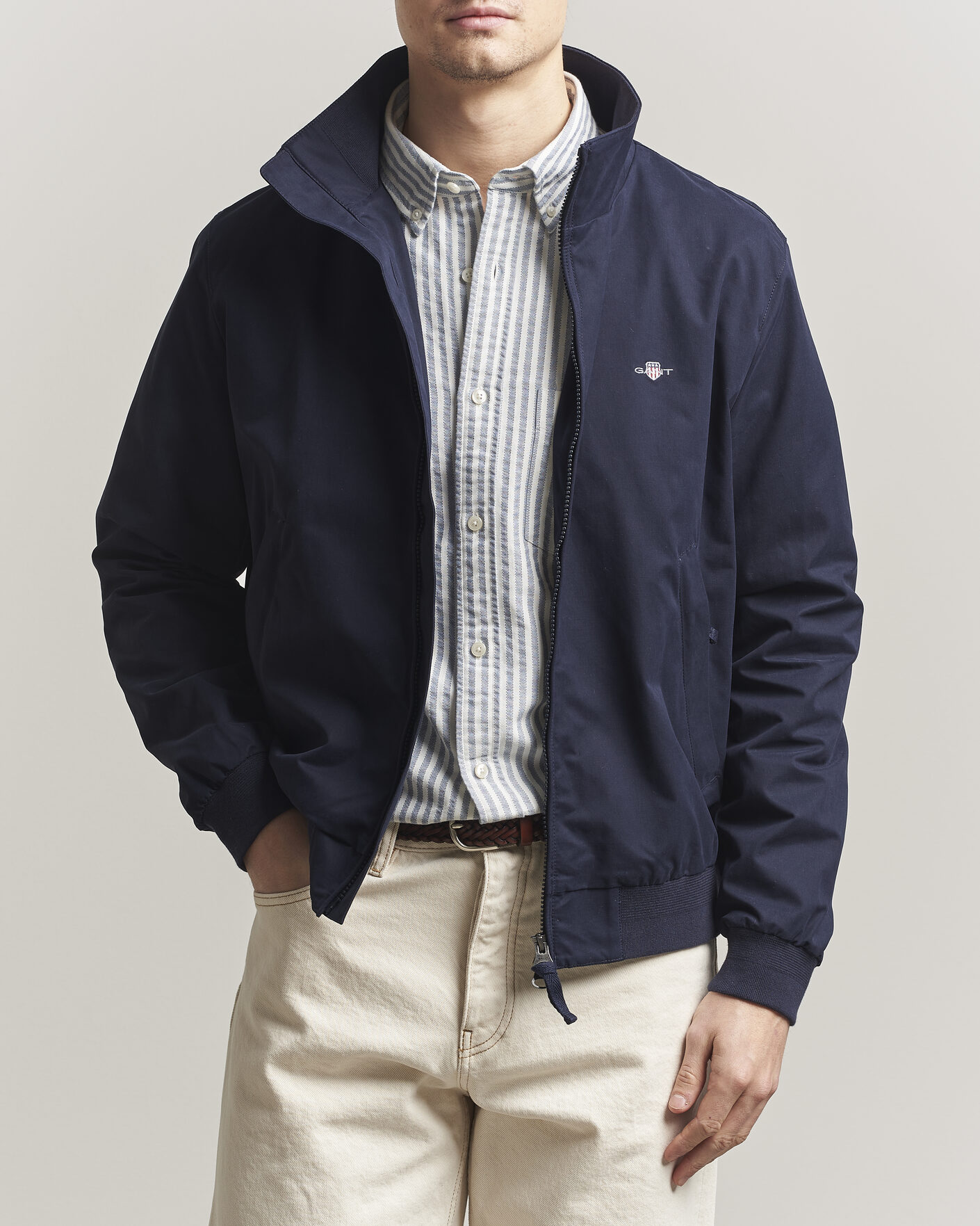 Herren | Jacken | Gant | Lightweight Hampshire Jacket Evening Blue