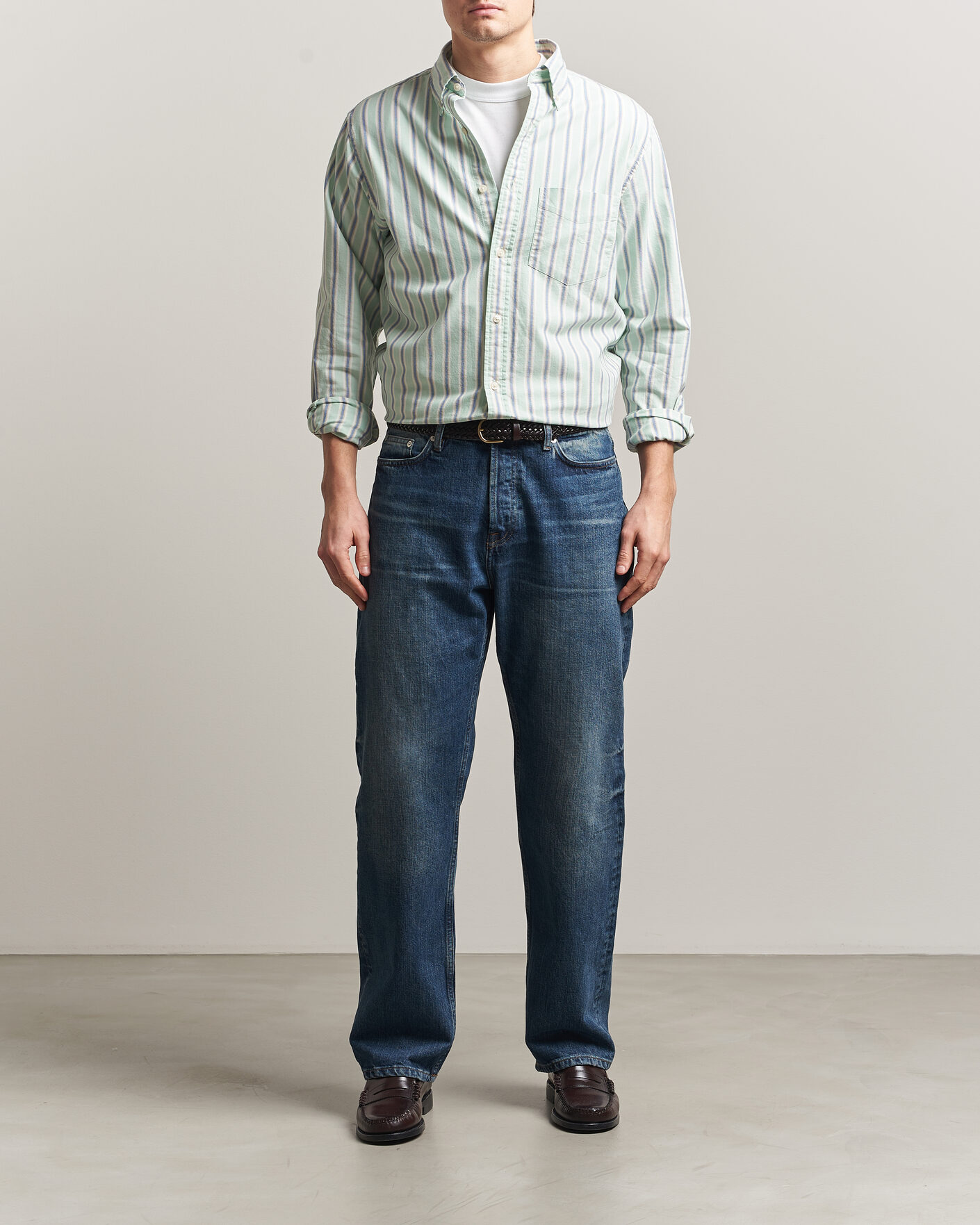 Herren | Hemden | Gant | Regluar Fit Archive Oxford Shirt Washed Turquoise