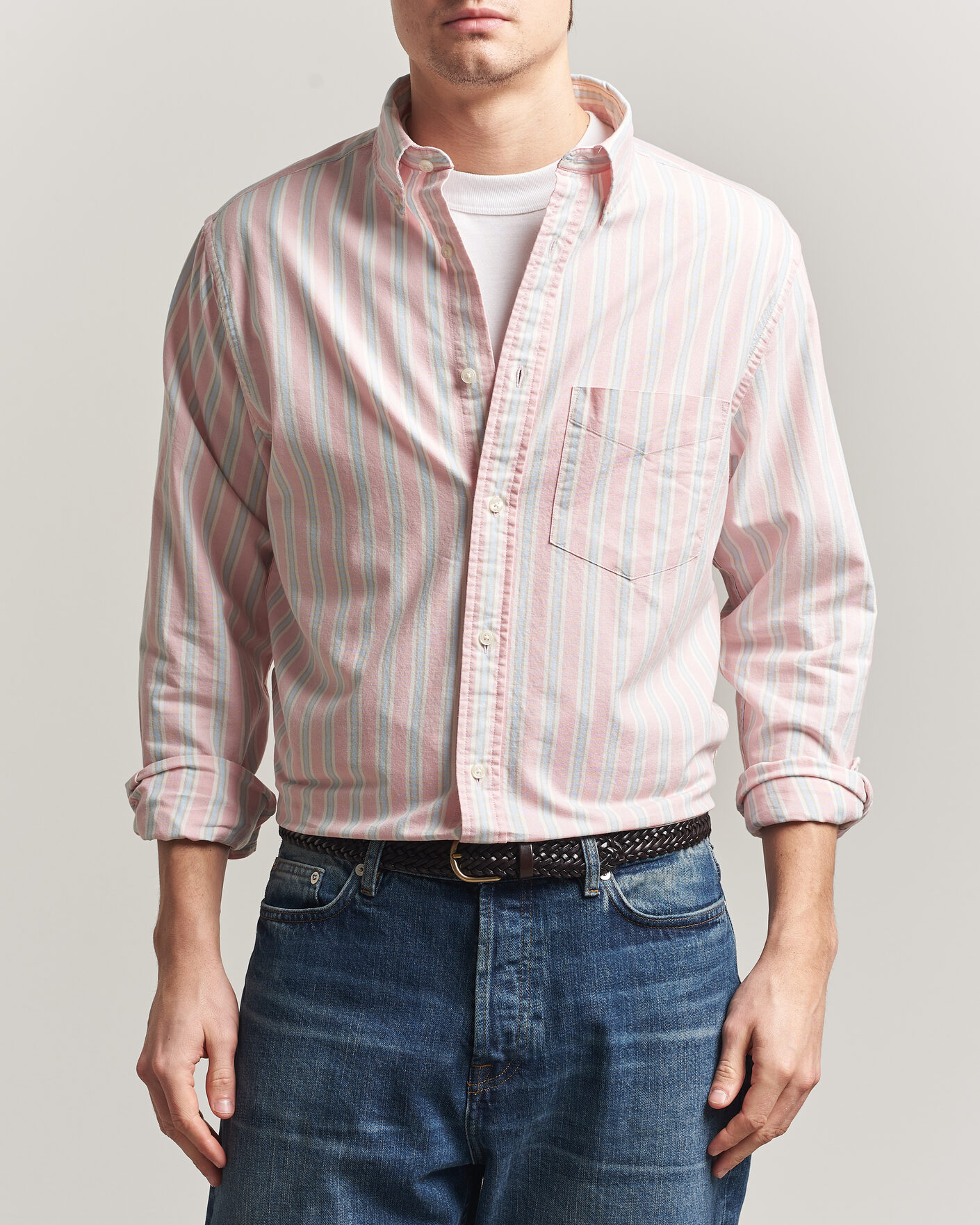 Herren | Hemden | GANT | Regluar Fit Archive Oxford Shirt Washed Pink