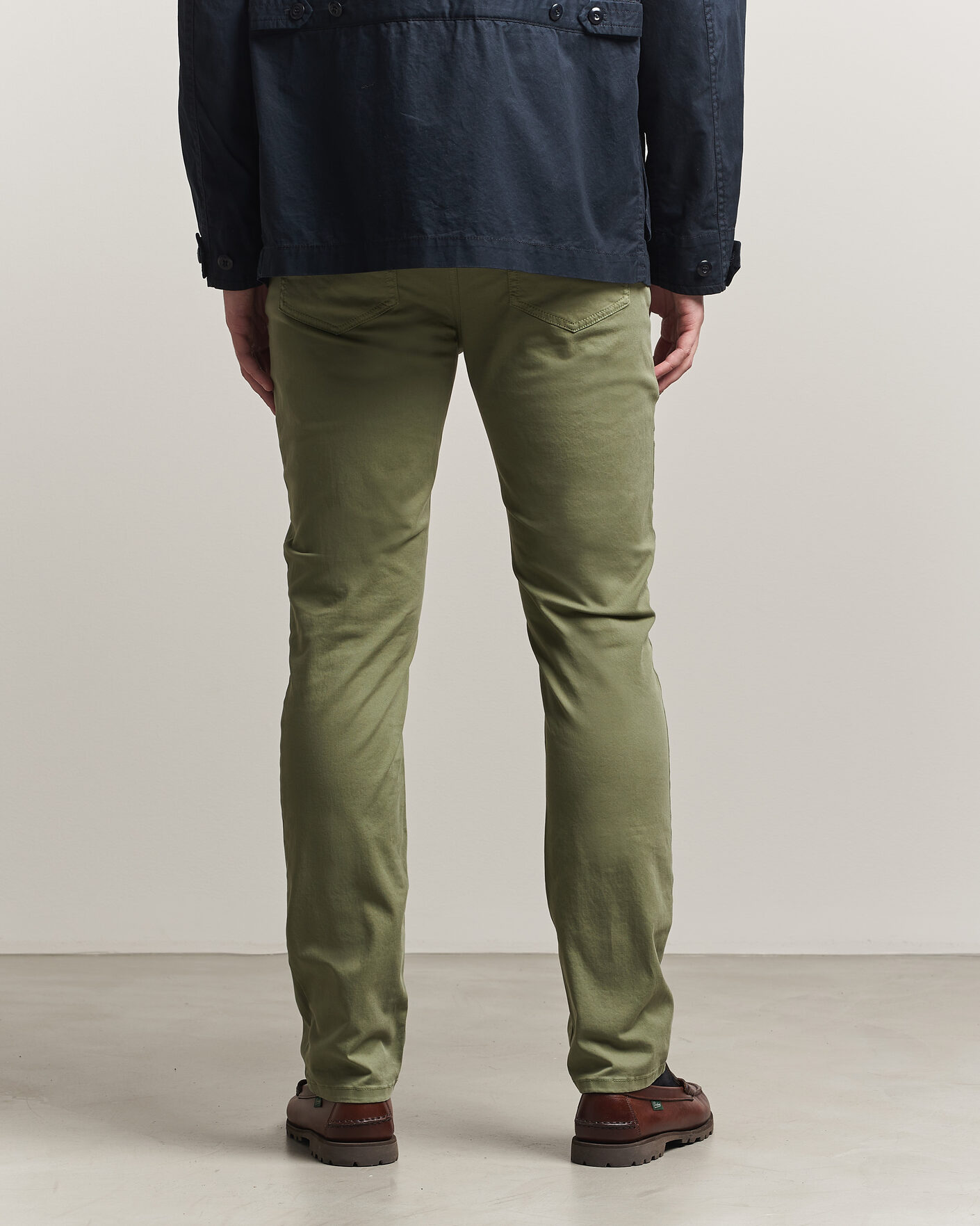 Herren | Hosen | Gant | Slim Fit Desert 5-Pocket Pants Dry Herb Green
