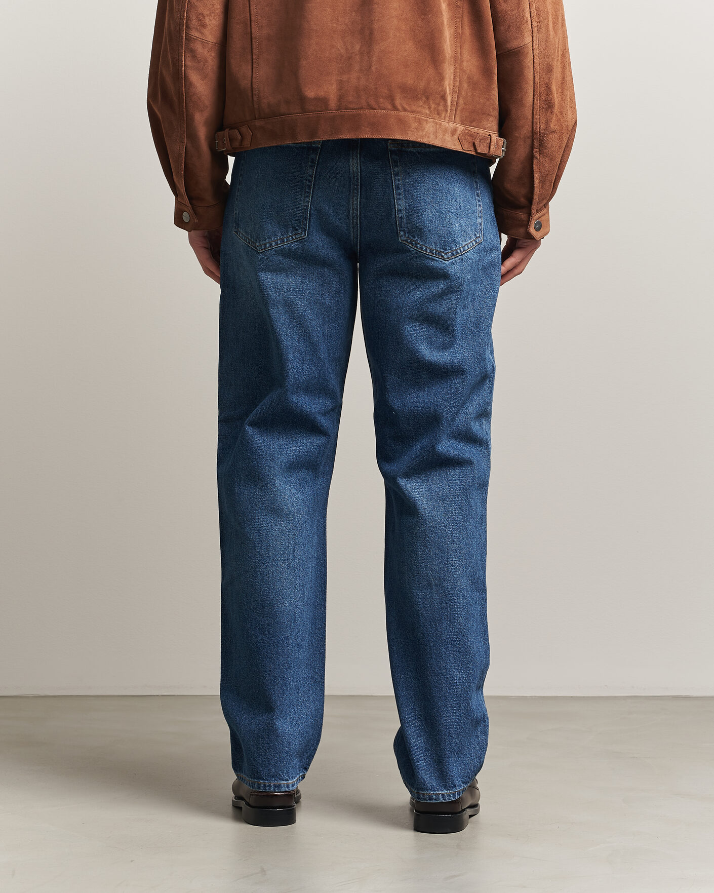 Herren | Jeans | GANT | Straight Fit Jeans Mid Blue Worn In
