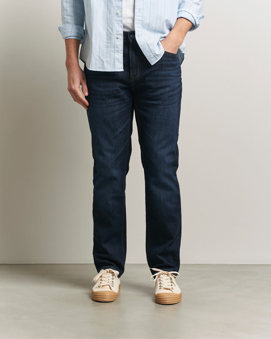 Herren | Jeans | GANT | Regular Fit Jeans Dark Blue Broken In