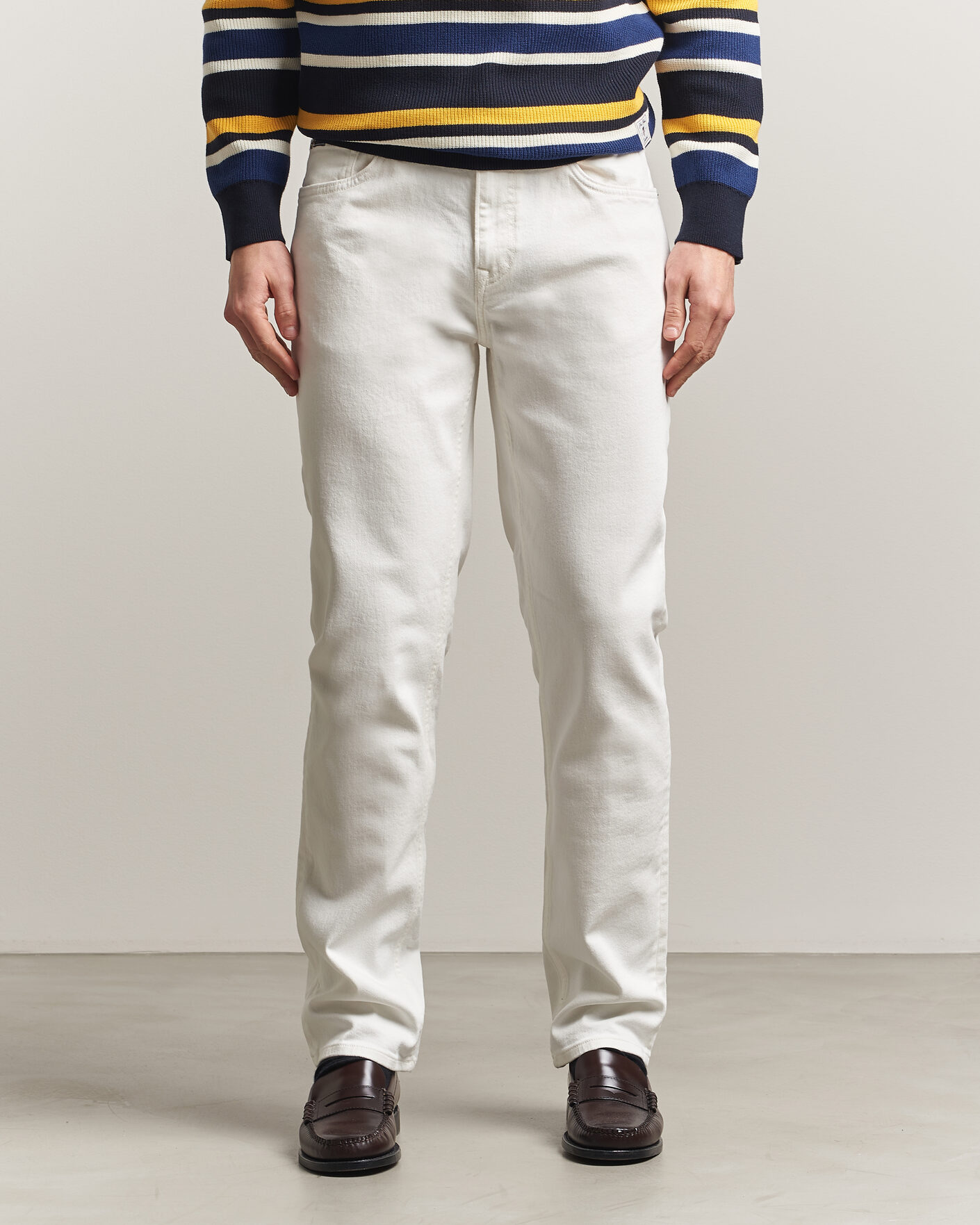 Herren | Hosen | Gant | Regular Fit Jeans Eggshell