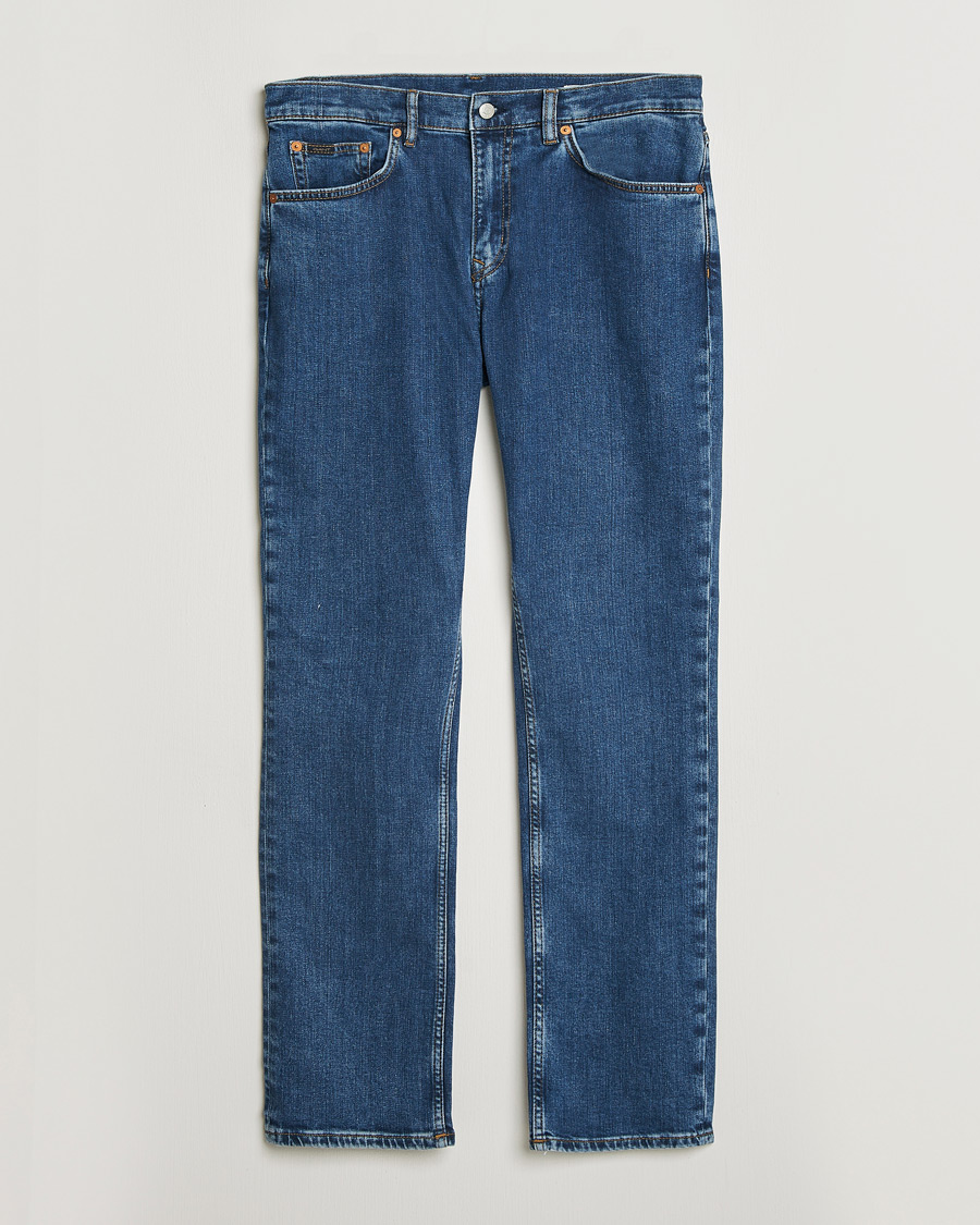 Herren | Jeans | GANT | Regular Fit Jeans Mid Blue Vintage