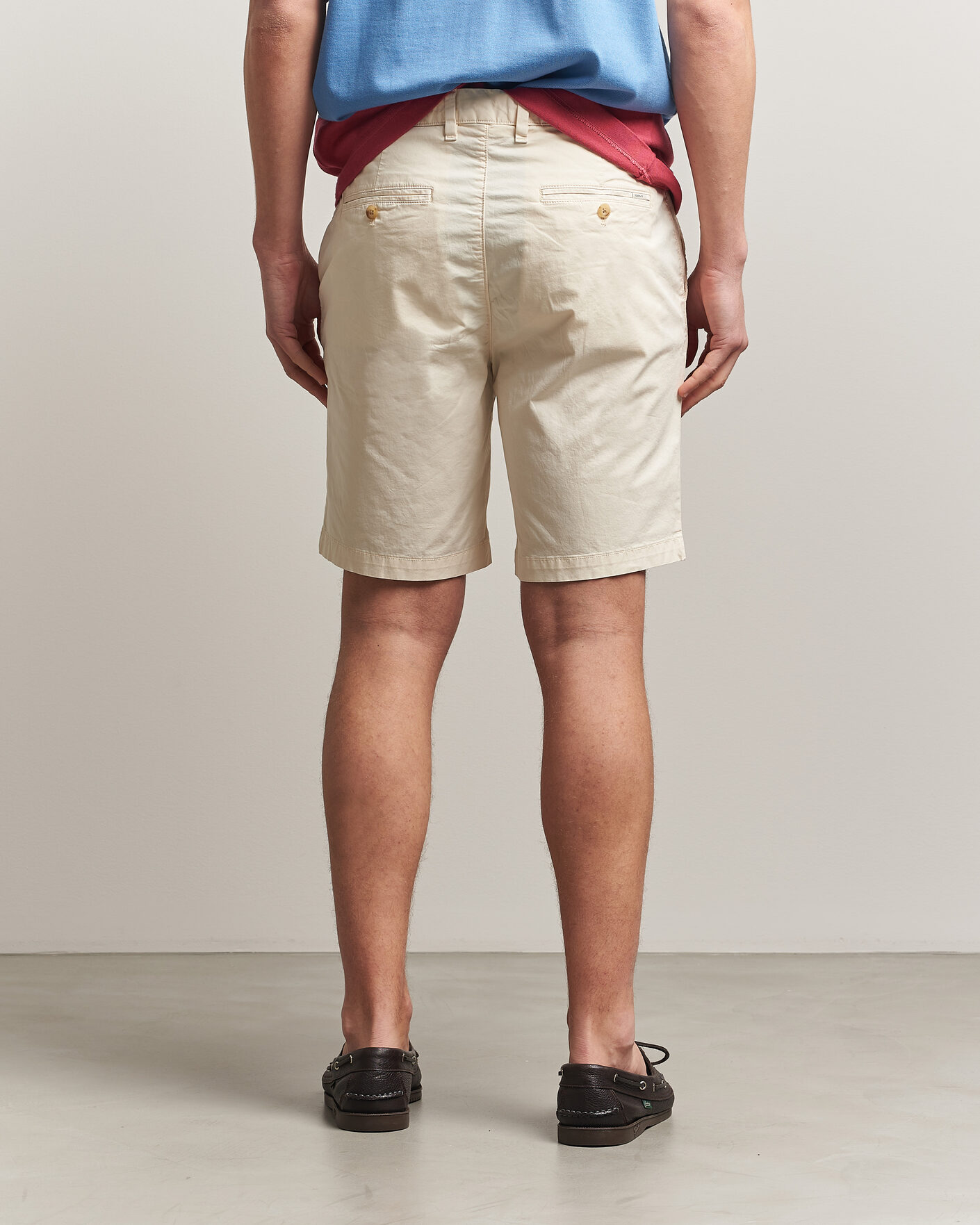 Herren | Shorts | GANT | Regular Sunfaded Shorts Cream