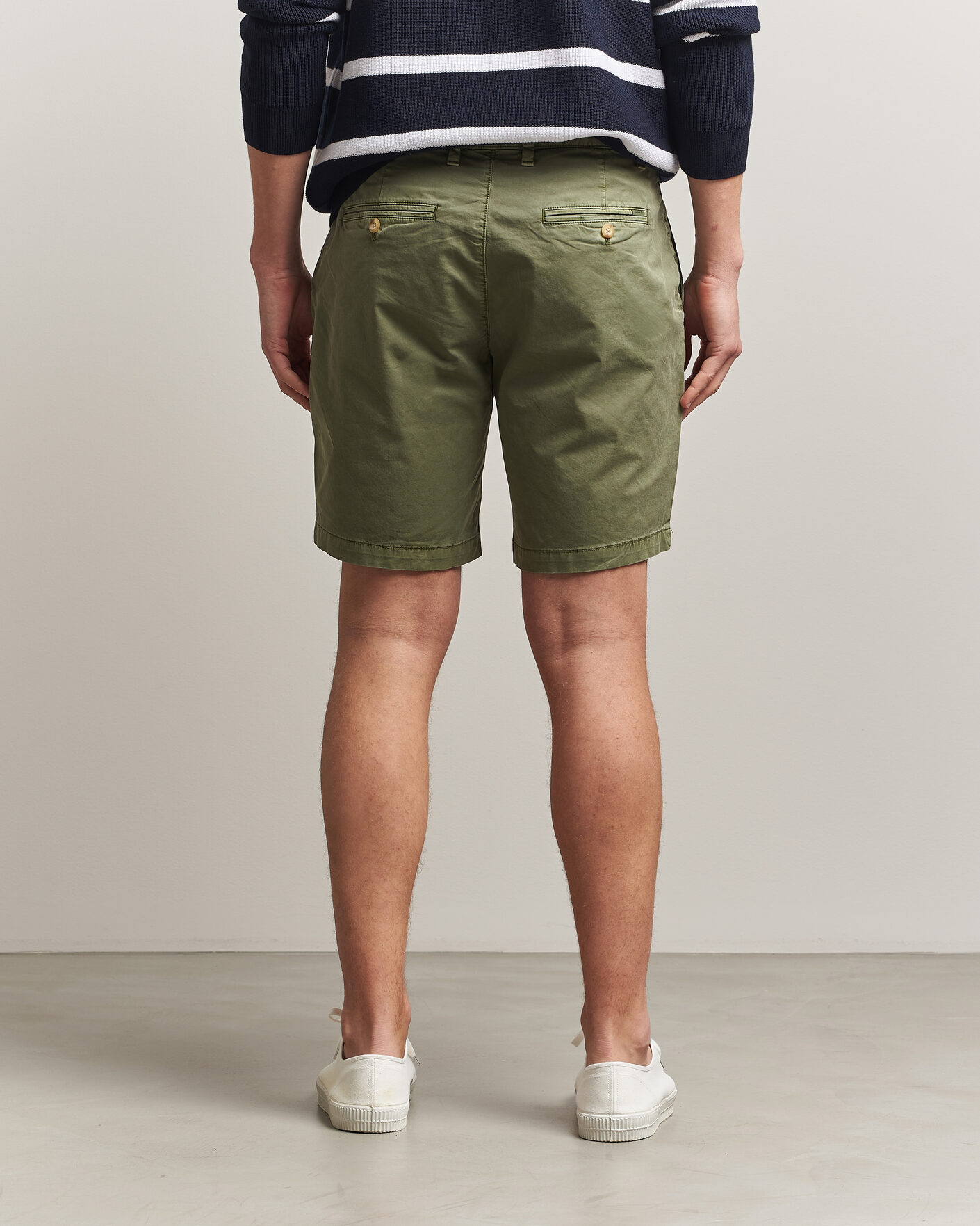 Herren | Shorts | GANT | Regular Sunfaded Shorts Dry Herb Green