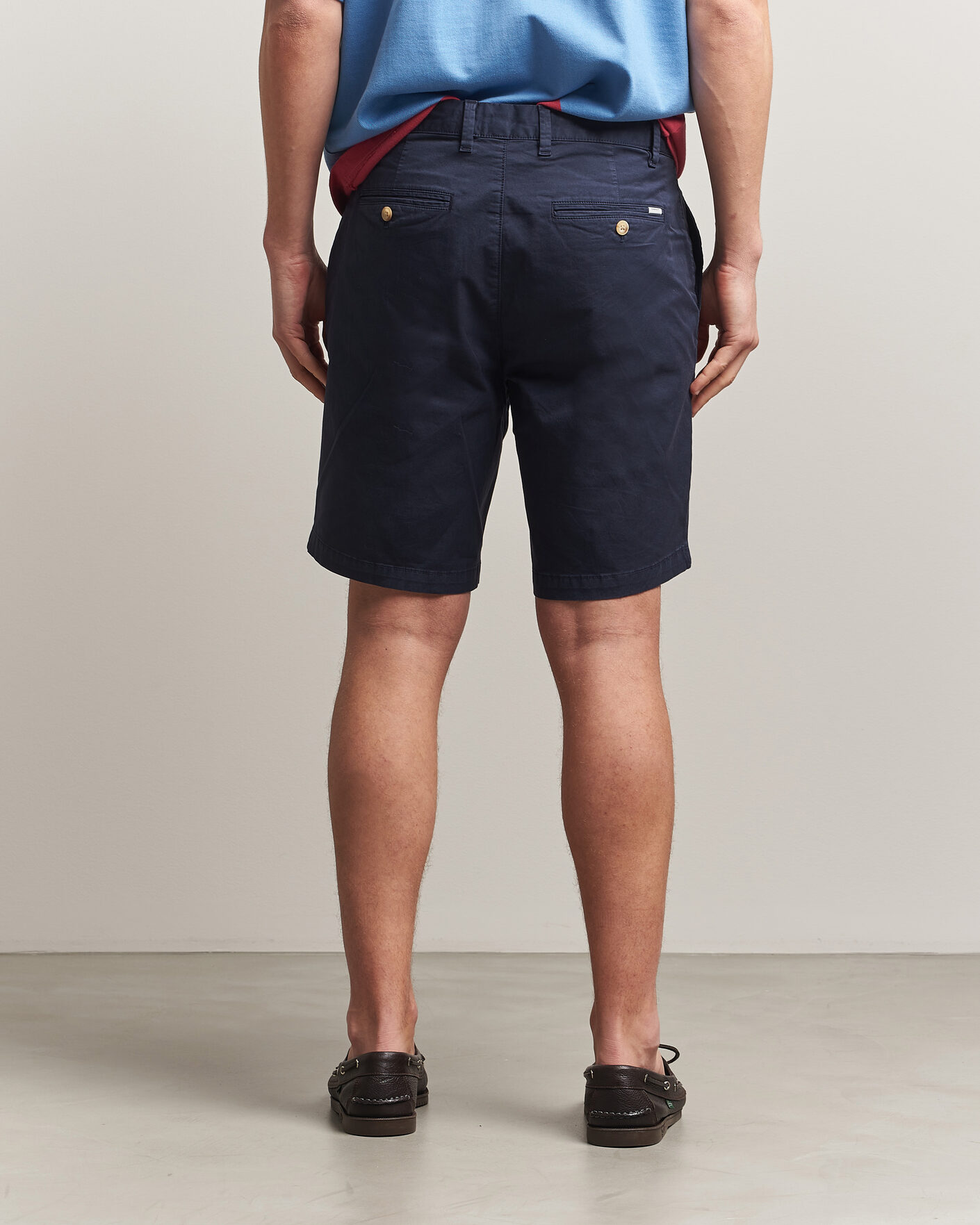 Herren | Shorts | GANT | Regular Sunfaded Shorts Evening Blue