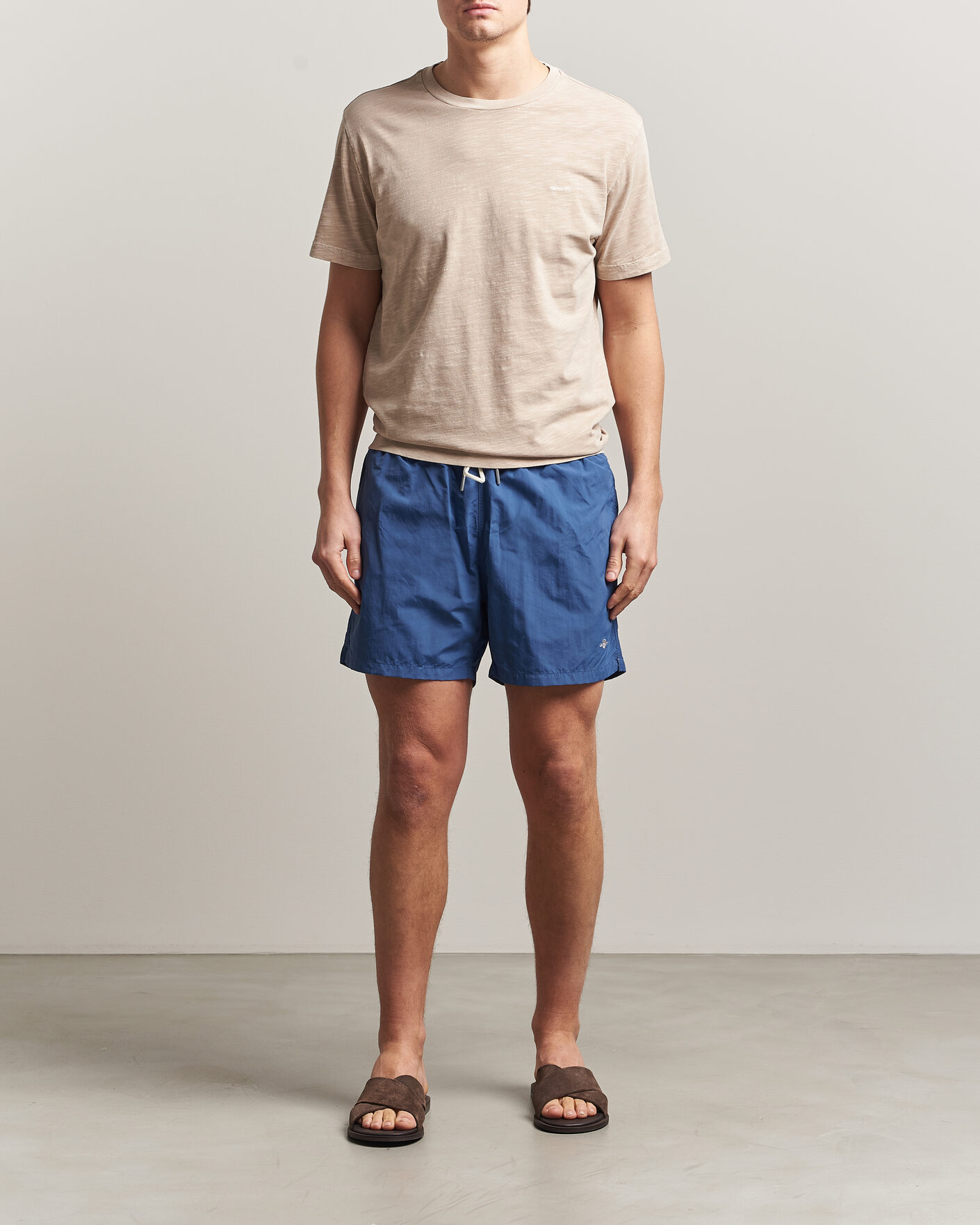 Herren | Badehosen | Gant | Basic Swimshorts Vintage Blue