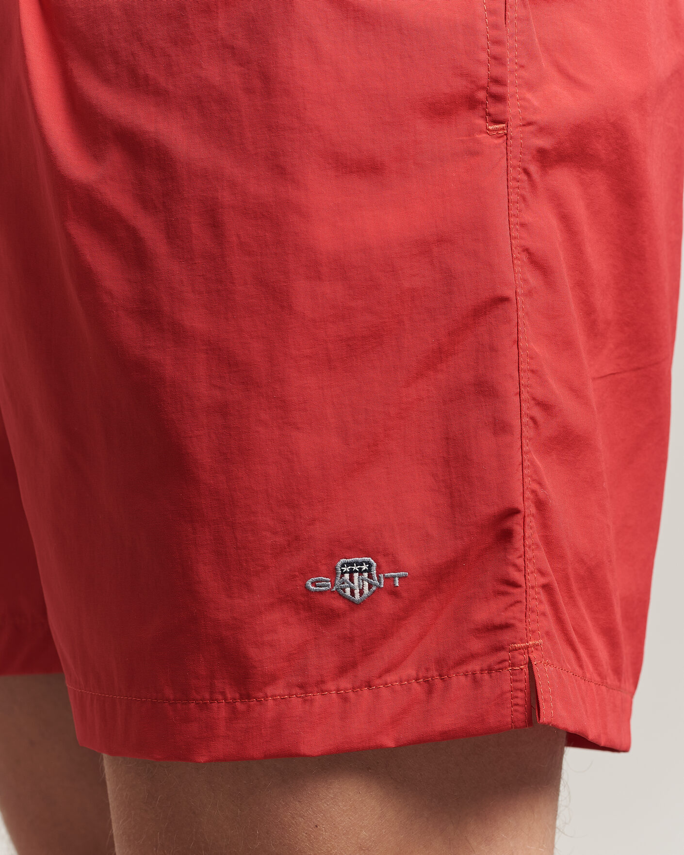 Herren | Badehosen | Gant | Basic Swimshorts Rose Red