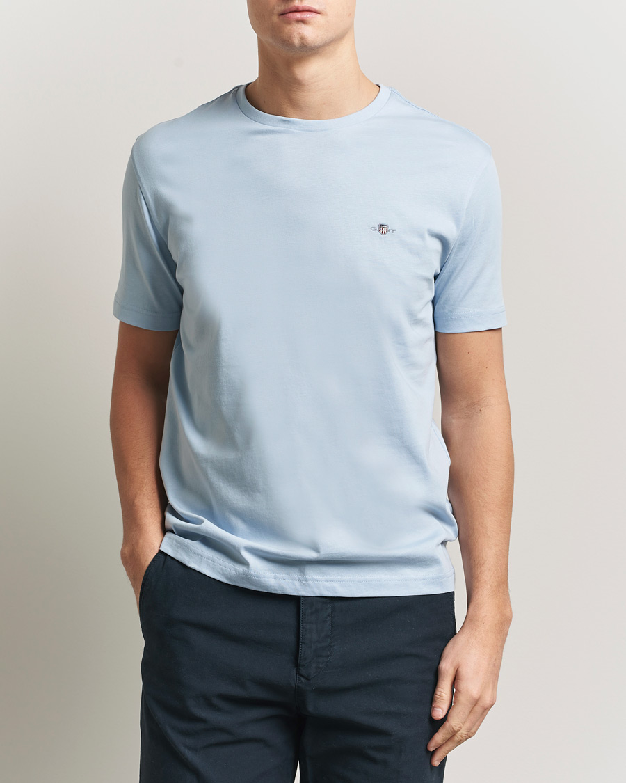 Herren | T-Shirts | Gant | The Original T-Shirt Fresh Blue