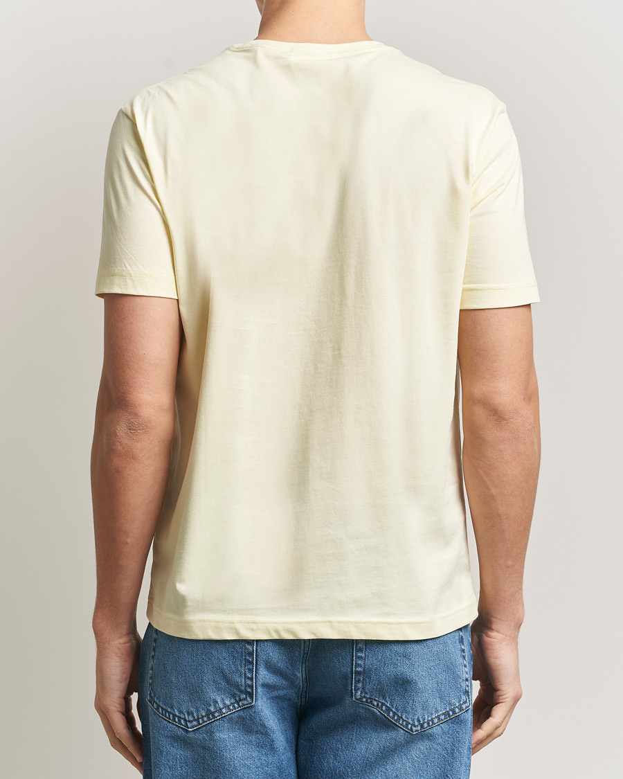 Herren | T-Shirts | Gant | The Original T-Shirt Vanilla Yellow