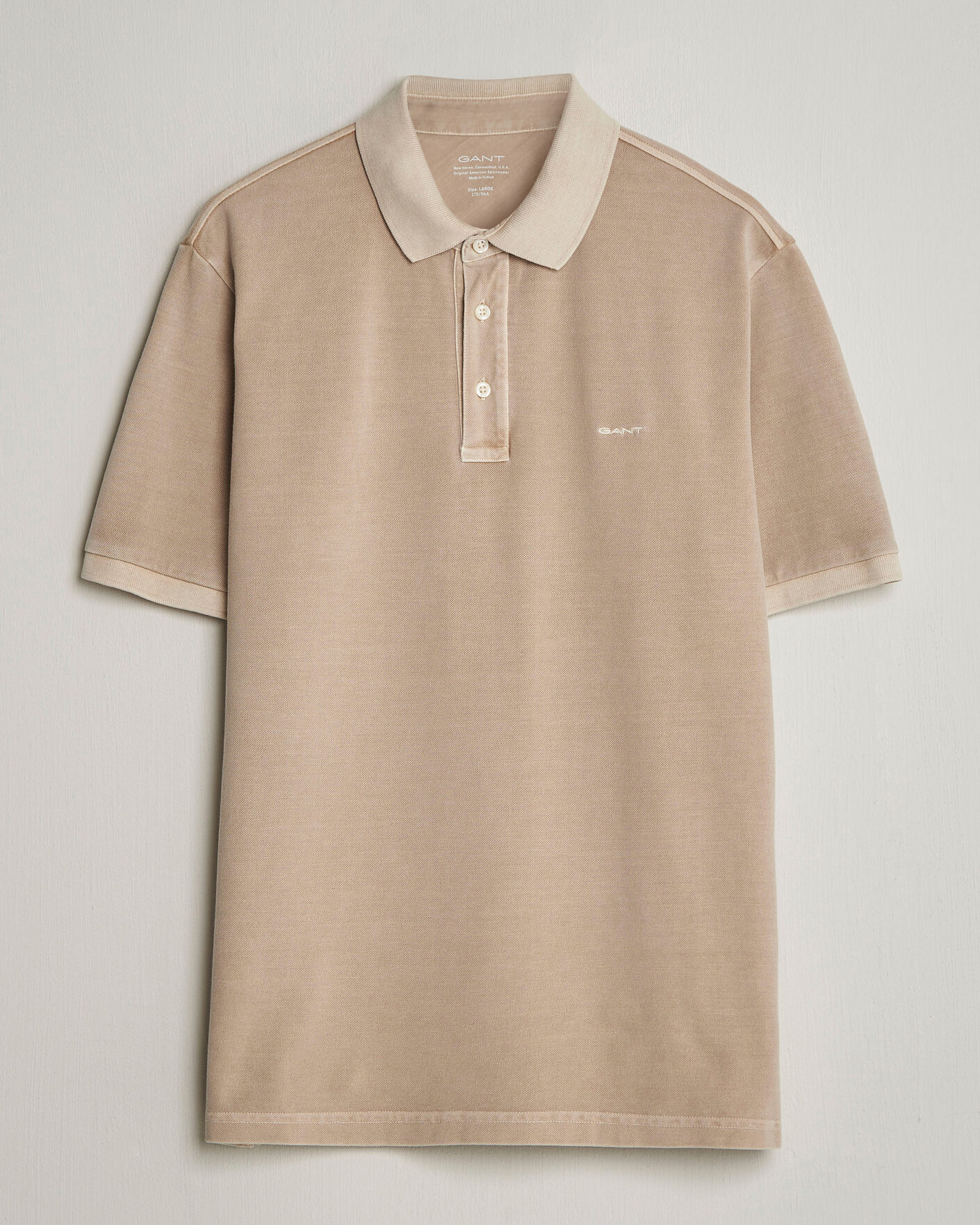 Herren | Poloshirts | GANT | Sunfaded Polo Oat Beige