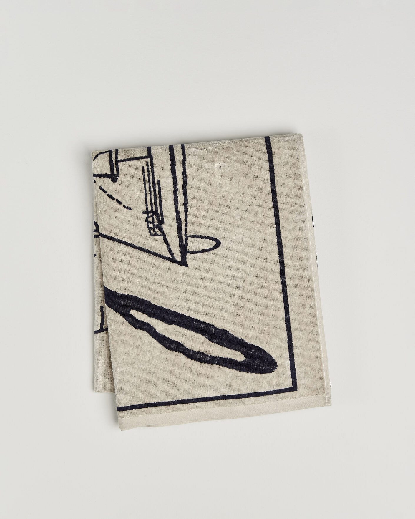 Herren | Textilien | Gant | Since 1949 Beach Towel Faded Beige