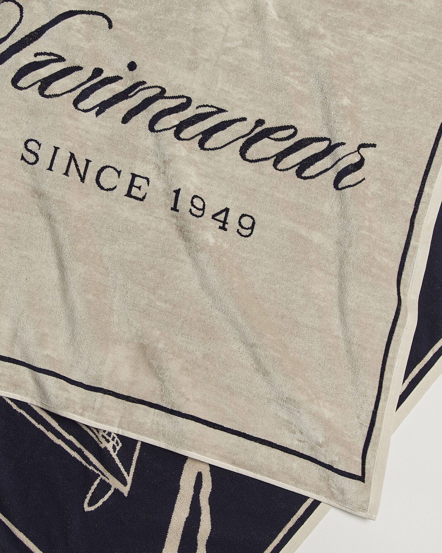 Herren | Textilien | Gant | Since 1949 Beach Towel Faded Beige