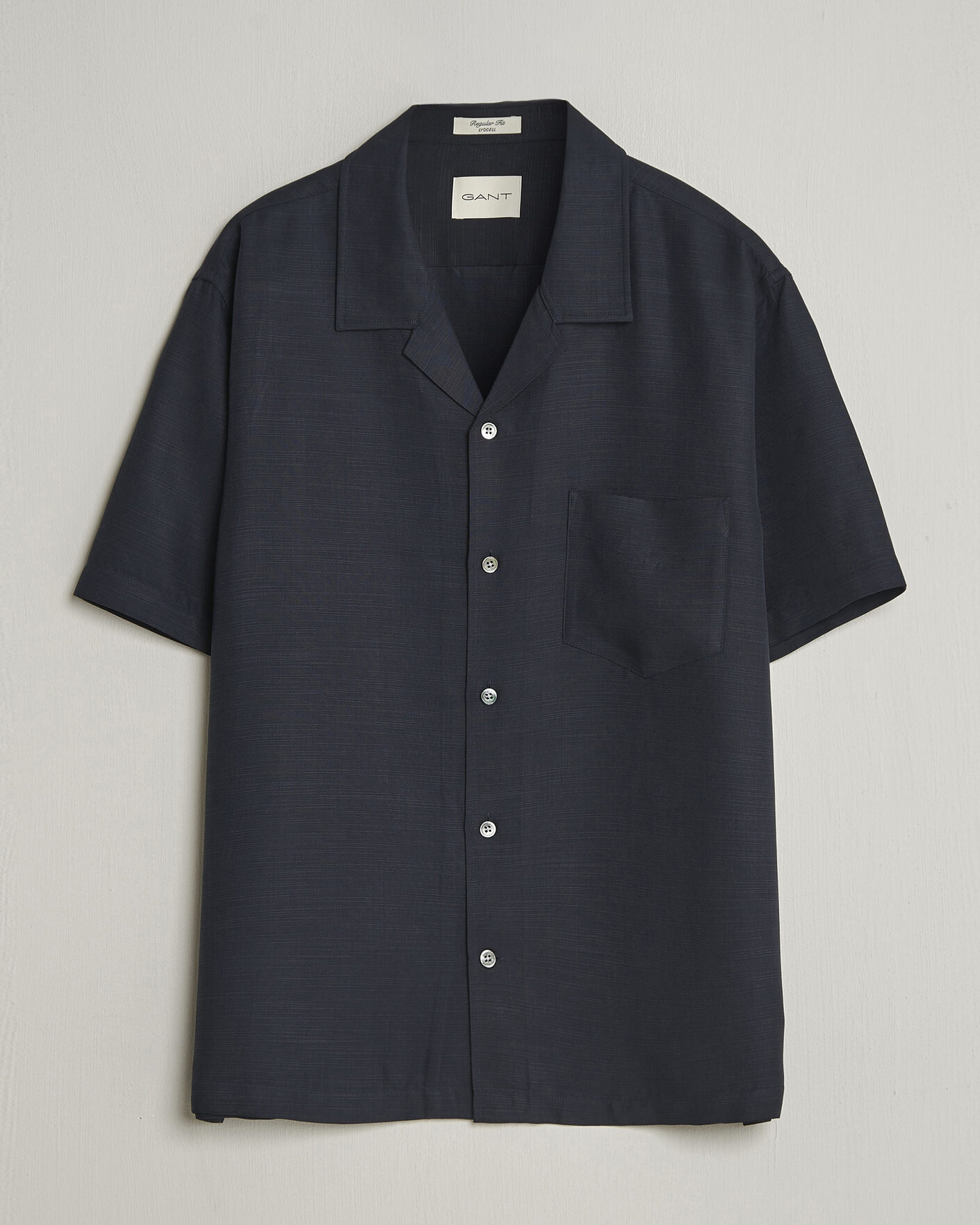 Herren | Hemden | Gant | Regular Fit Lyocell Resort Shirt Evening Blue