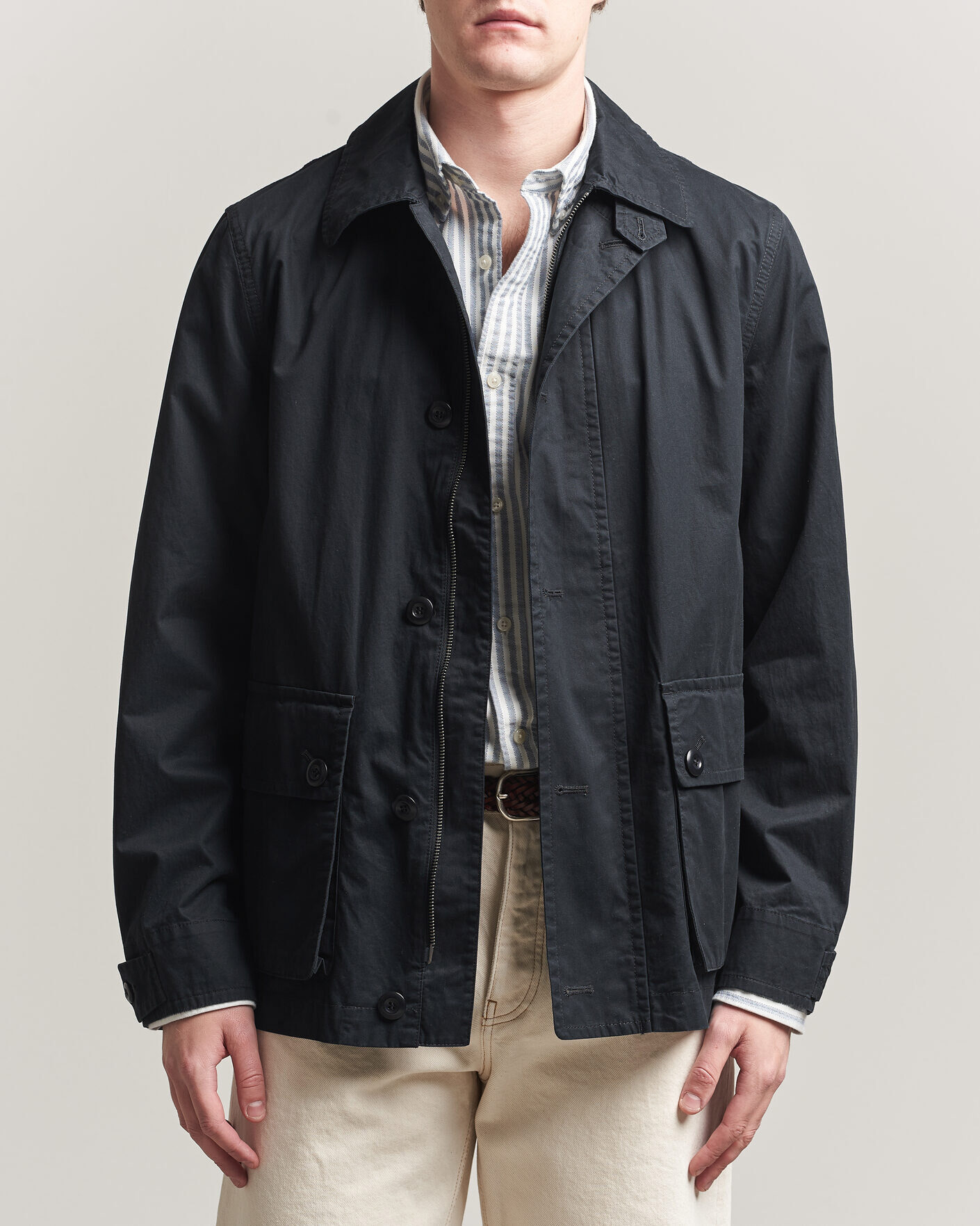 Herren | Jacken | Gant | Cotton Decker Jacket Black