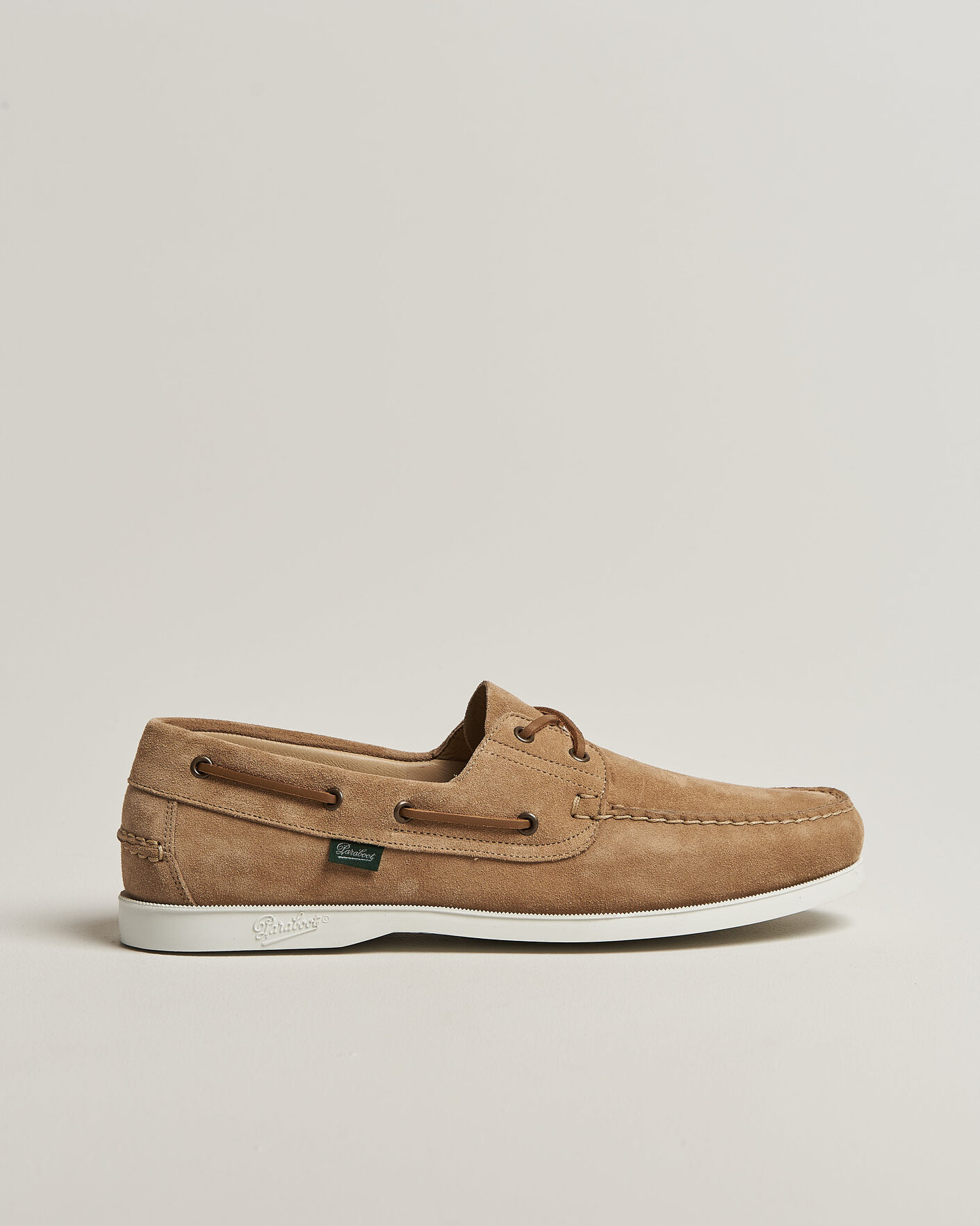 Herren | Segelschuhe | Paraboot | Barth Boat Shoe Beige Suede