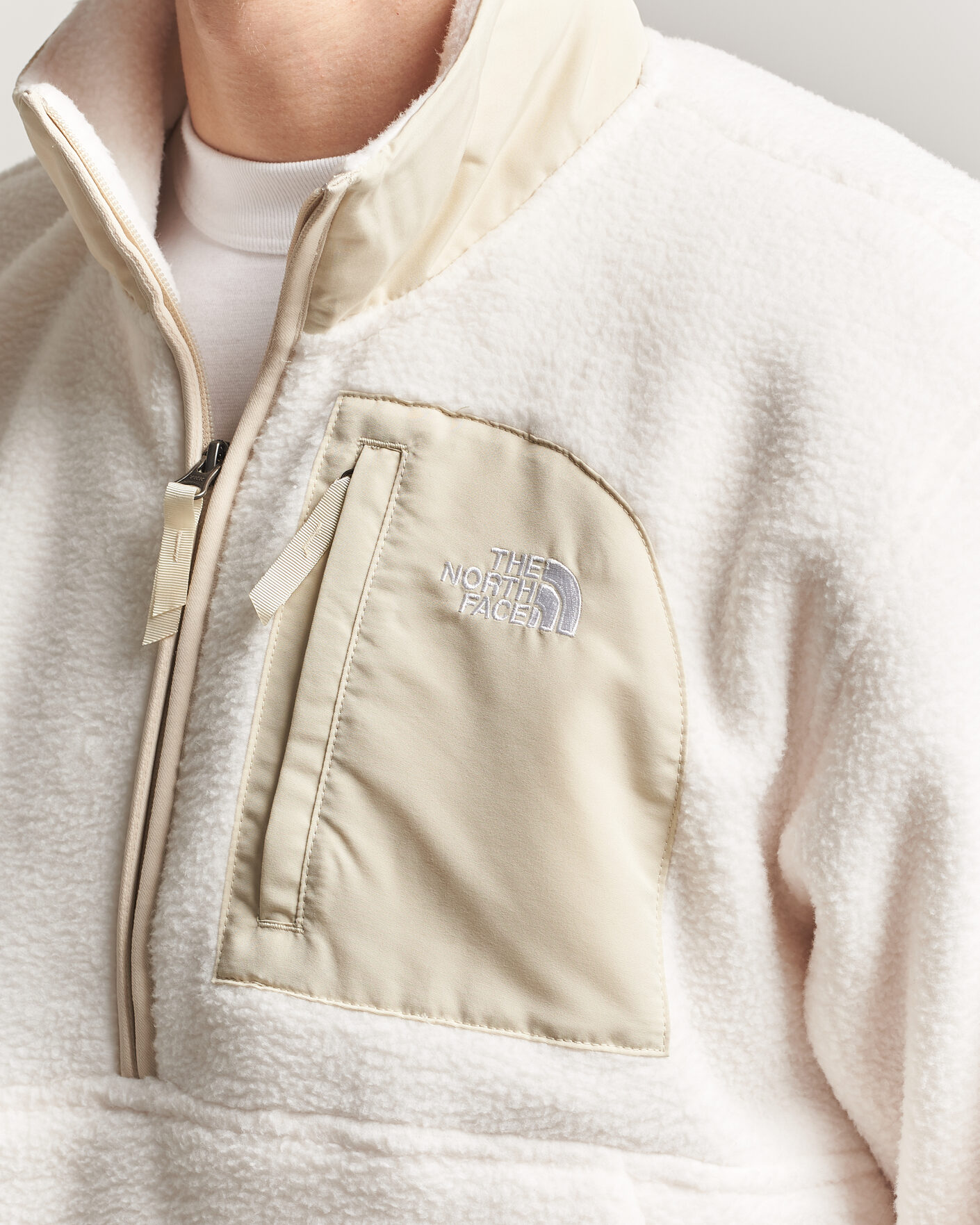 Herren | Pullover | The North Face | Yumiori Fleece Half Zip White Dune